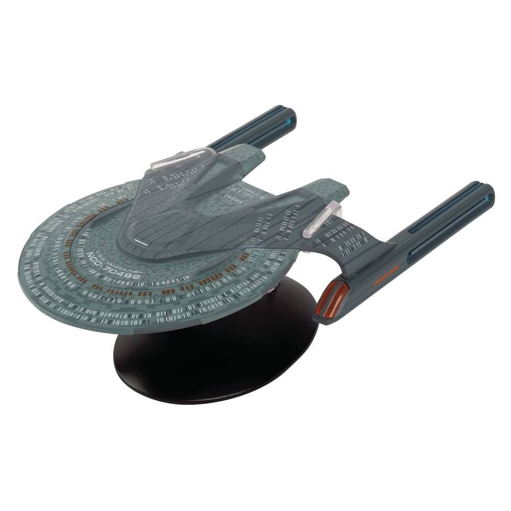 #02 U.S.S. Vancouver NCC-70492 Starship Ship Model Die Cast Starship STLEN602 Lower Decks (Eaglemoss / Star Trek) Real Merch
