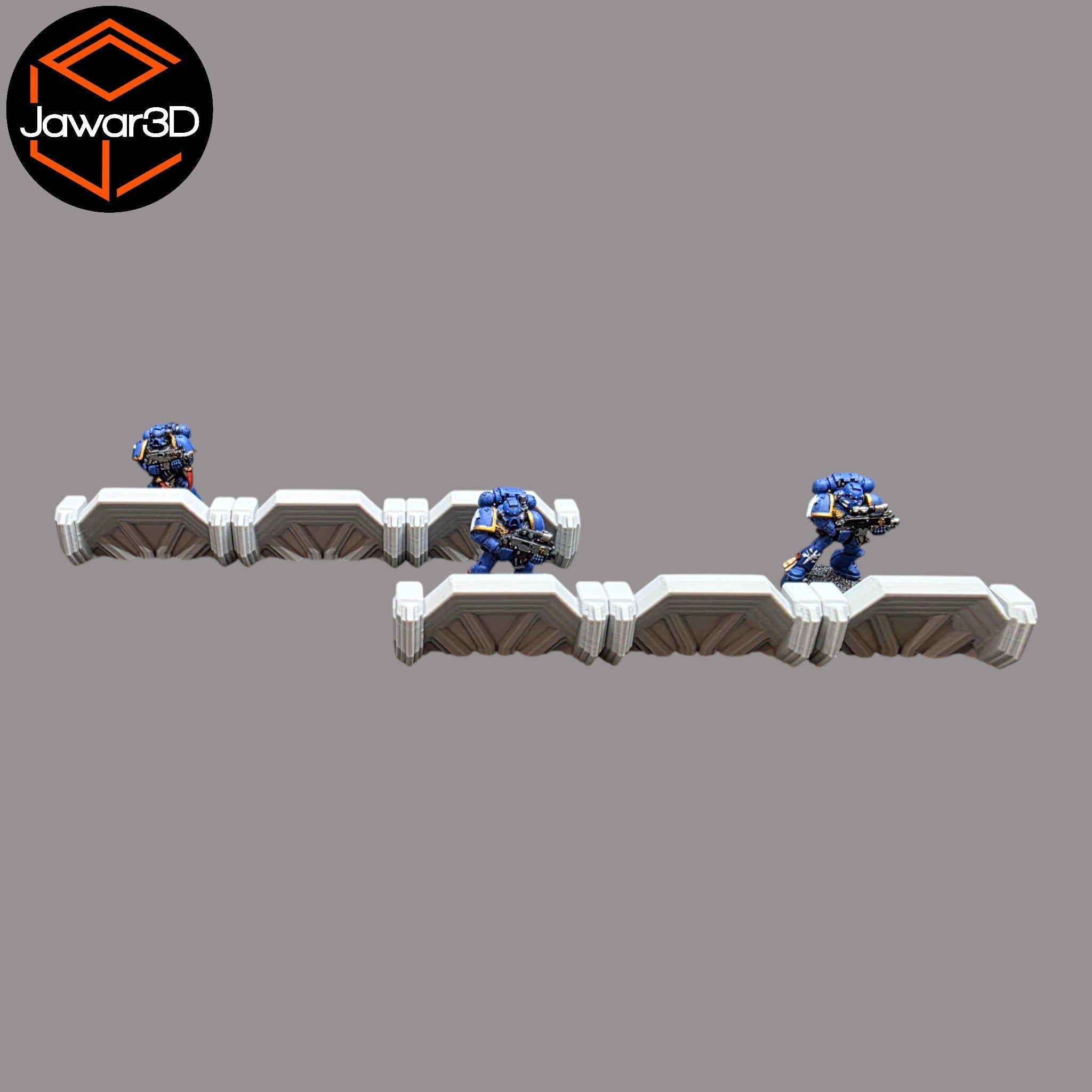 Amara Barricade - 28mm Wargaming Scatter Terrain Scenery Tabletop Miniature Jawar3d