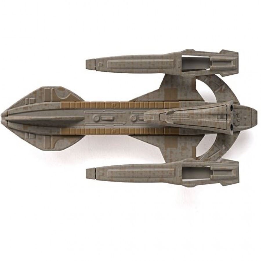 #165 Karemma Starship DS9 Deep Space Nine Model Die Cast Ship STDC165 (Eaglemoss / Star Trek) Real Merch