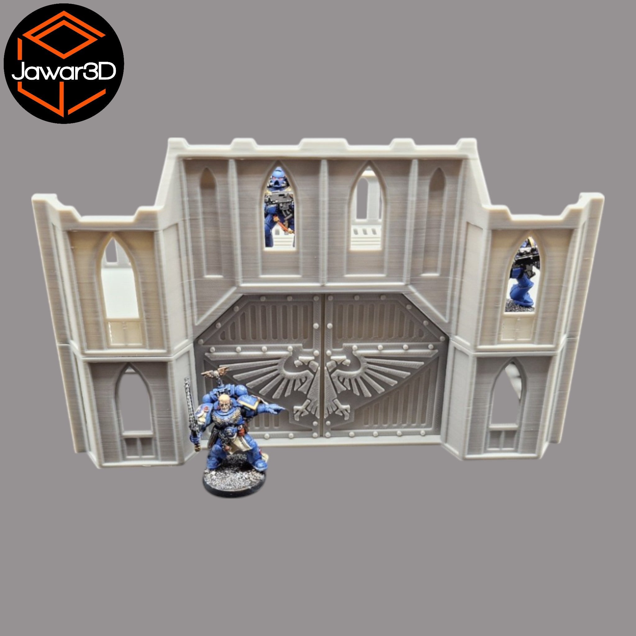 Base Gate - 28mm Wargaming Scatter Terrain Scenery Tabletop Miniature Jawar3d