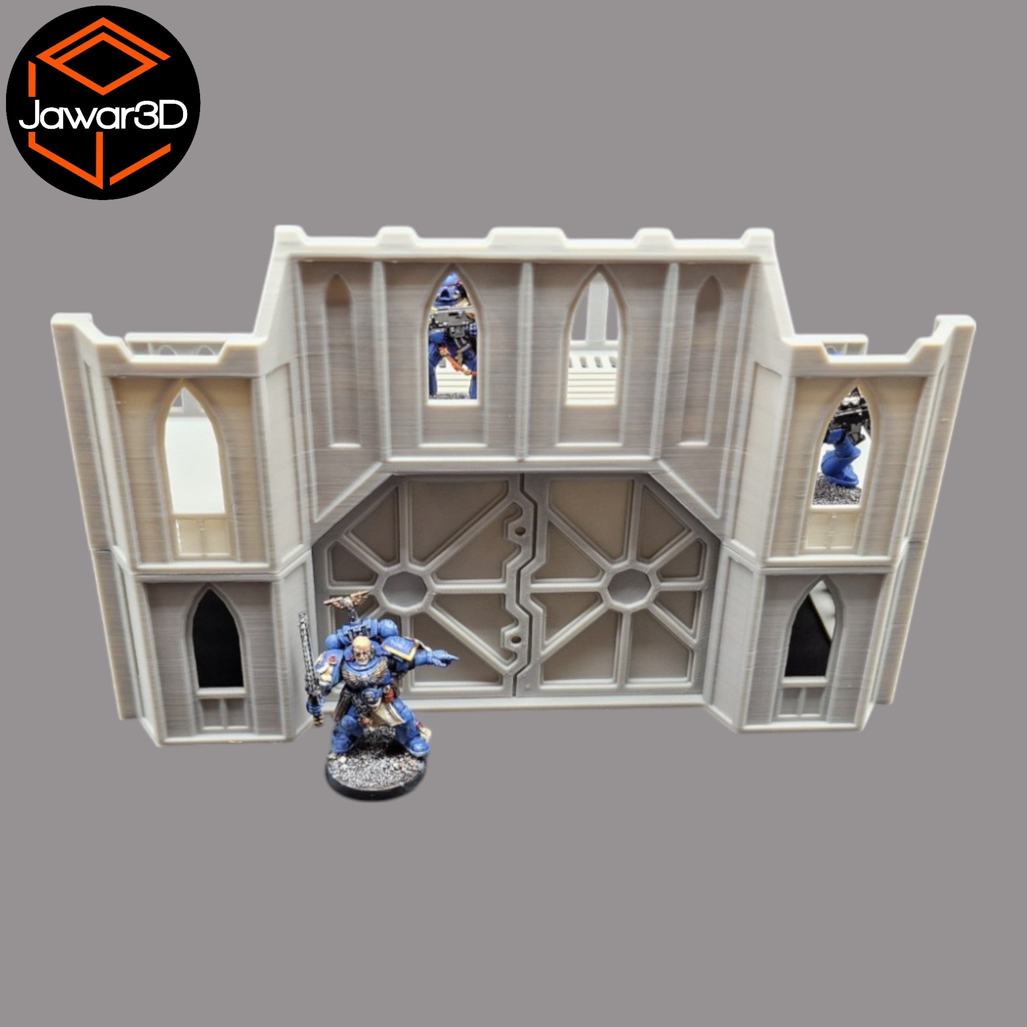 Base Gate - 28mm Wargaming Scatter Terrain Scenery Tabletop Miniature Jawar3d