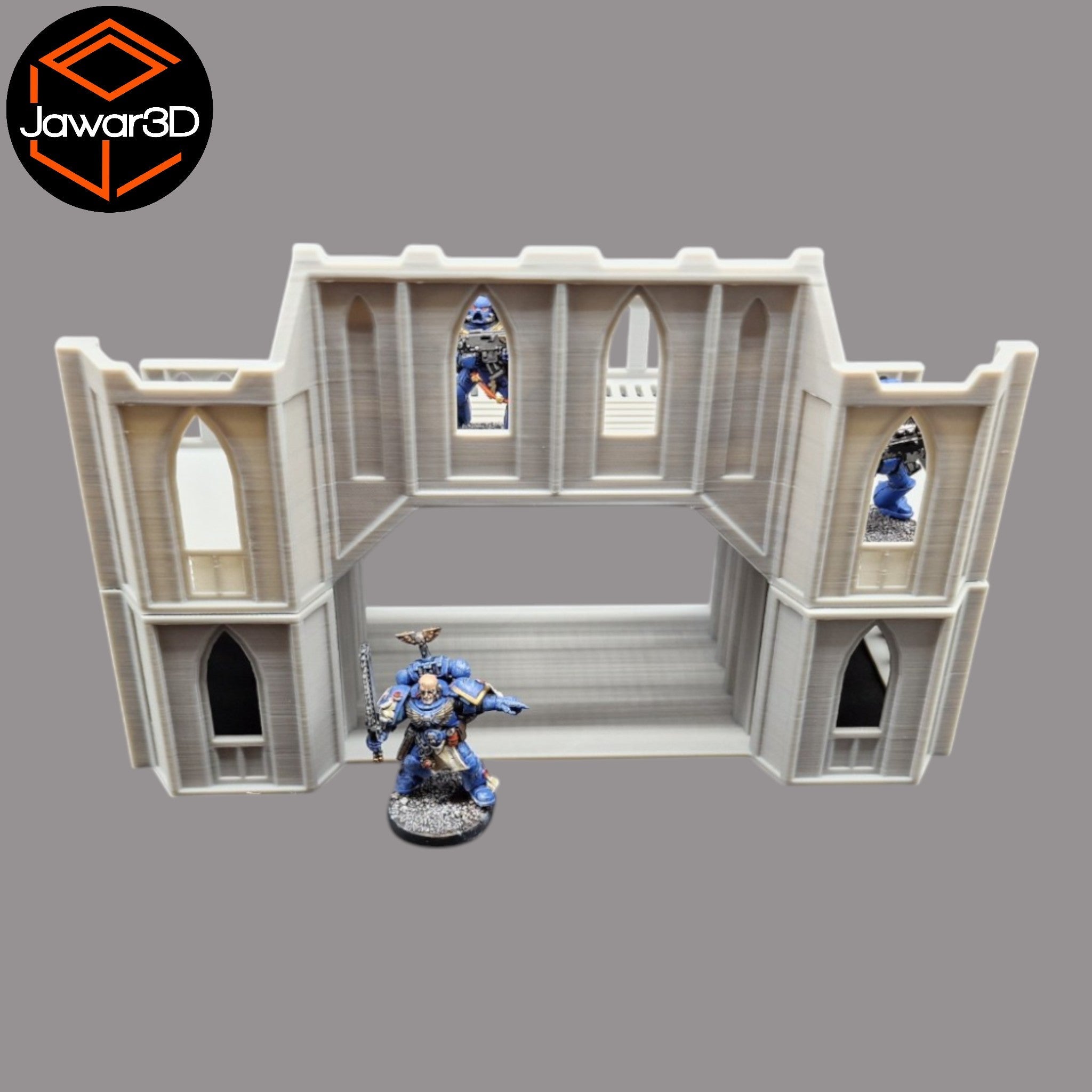 Base Gate - 28mm Wargaming Scatter Terrain Scenery Tabletop Miniature Jawar3d