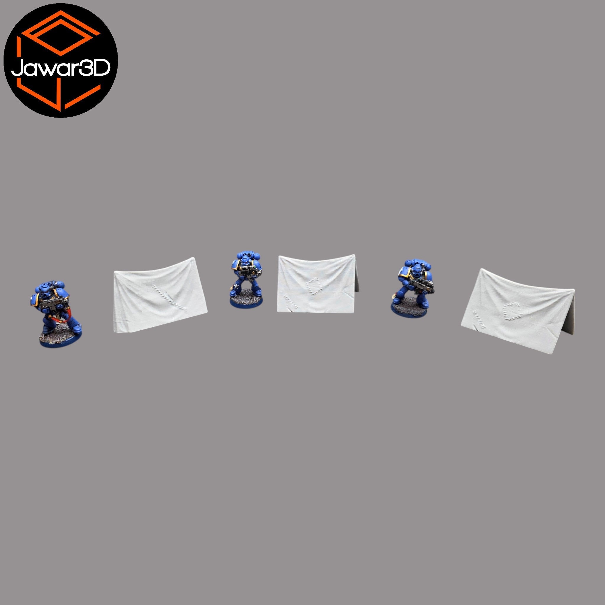 Tent - 28mm Wargaming Scatter Terrain Scenery Tabletop Miniature Jawar3d
