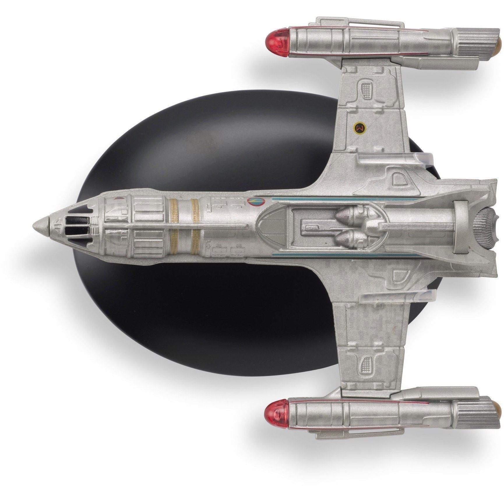 #84 United Earth Starfleet NX-Alpha Starship Model (Eaglemoss / Star Trek) Real Merch