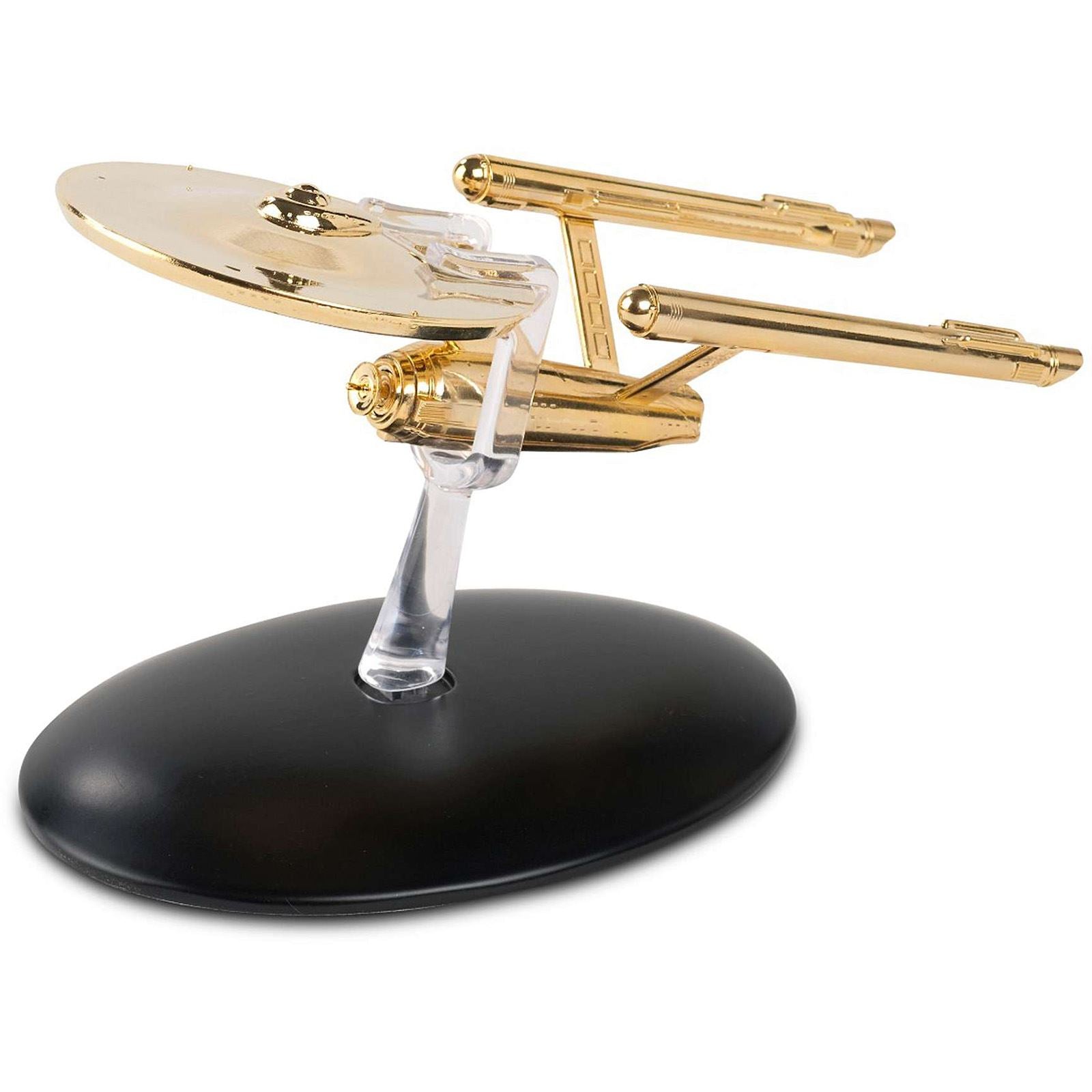 #23 Gold U.S.S. Enterprise NCC-1701 Model Die Cast Ship SPECIAL ISSUE (Eaglemoss / Star Trek) Real Merch