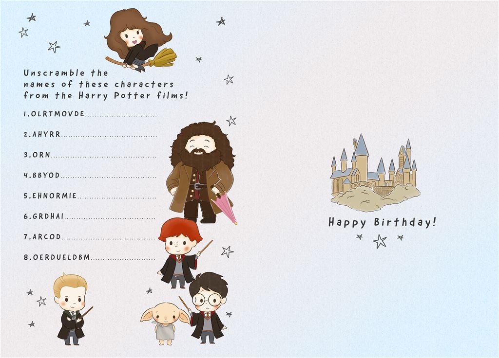 Hallmark - You're The Brightest Wizard Of Your Age Birthday Card for Girl