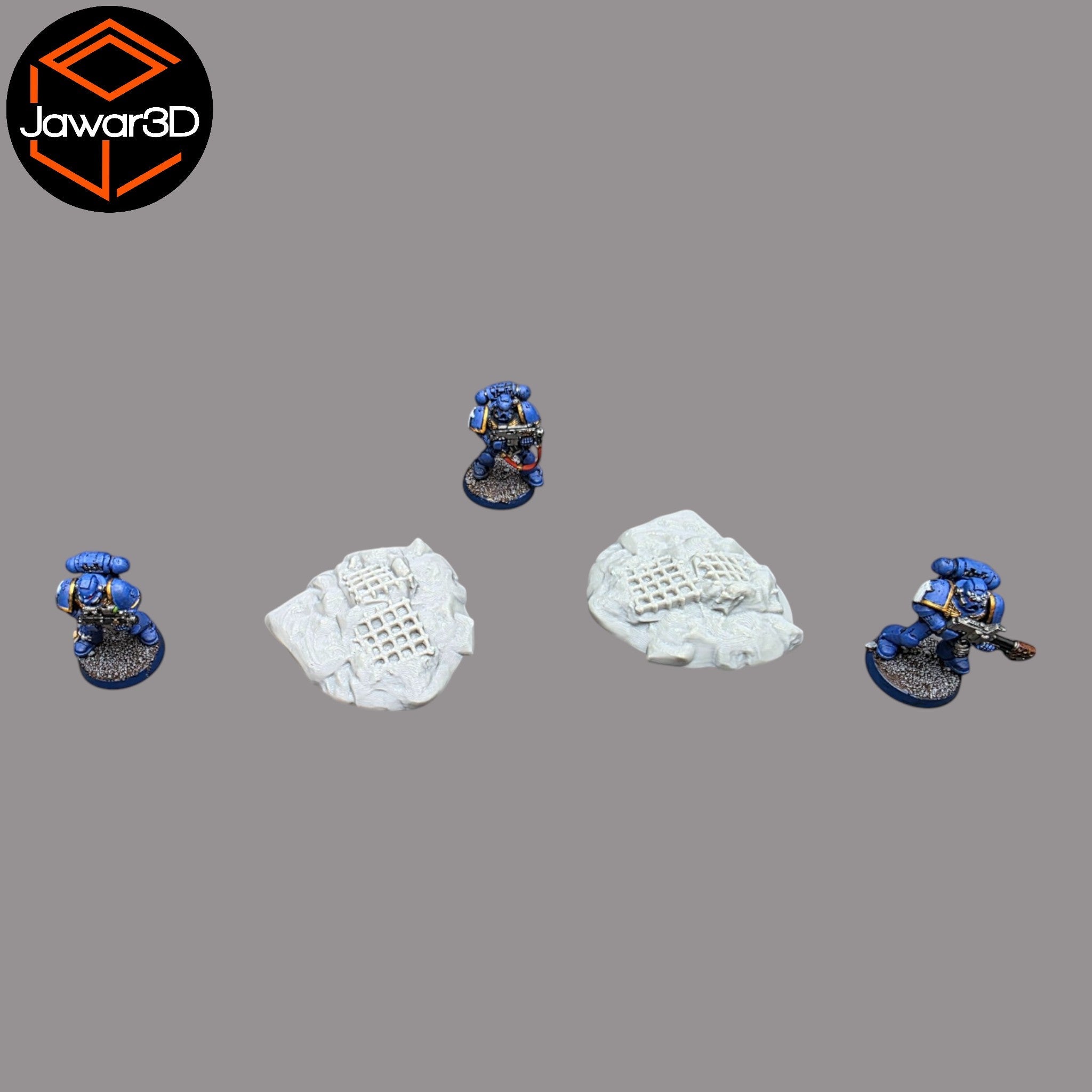 Rubble - 28mm Wargaming Scatter Terrain Scenery Tabletop Miniature Jawar3d