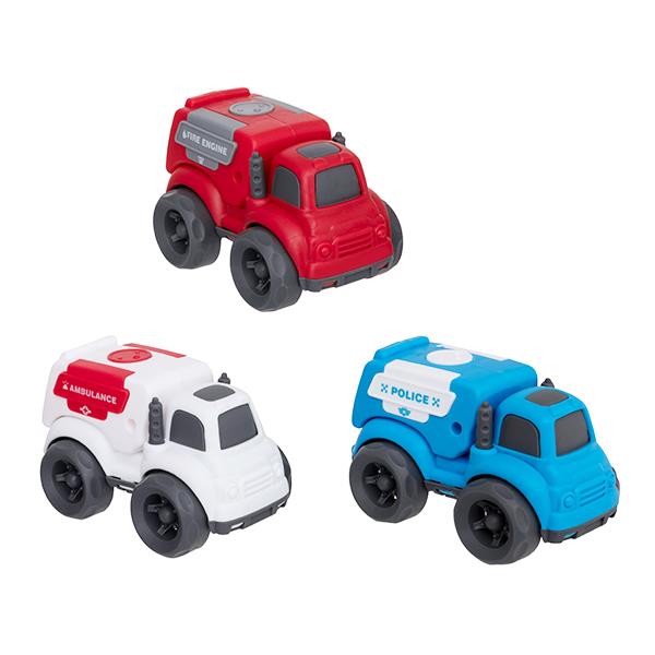 Children's Emergency Vehicle Toy (single) Curious Minds