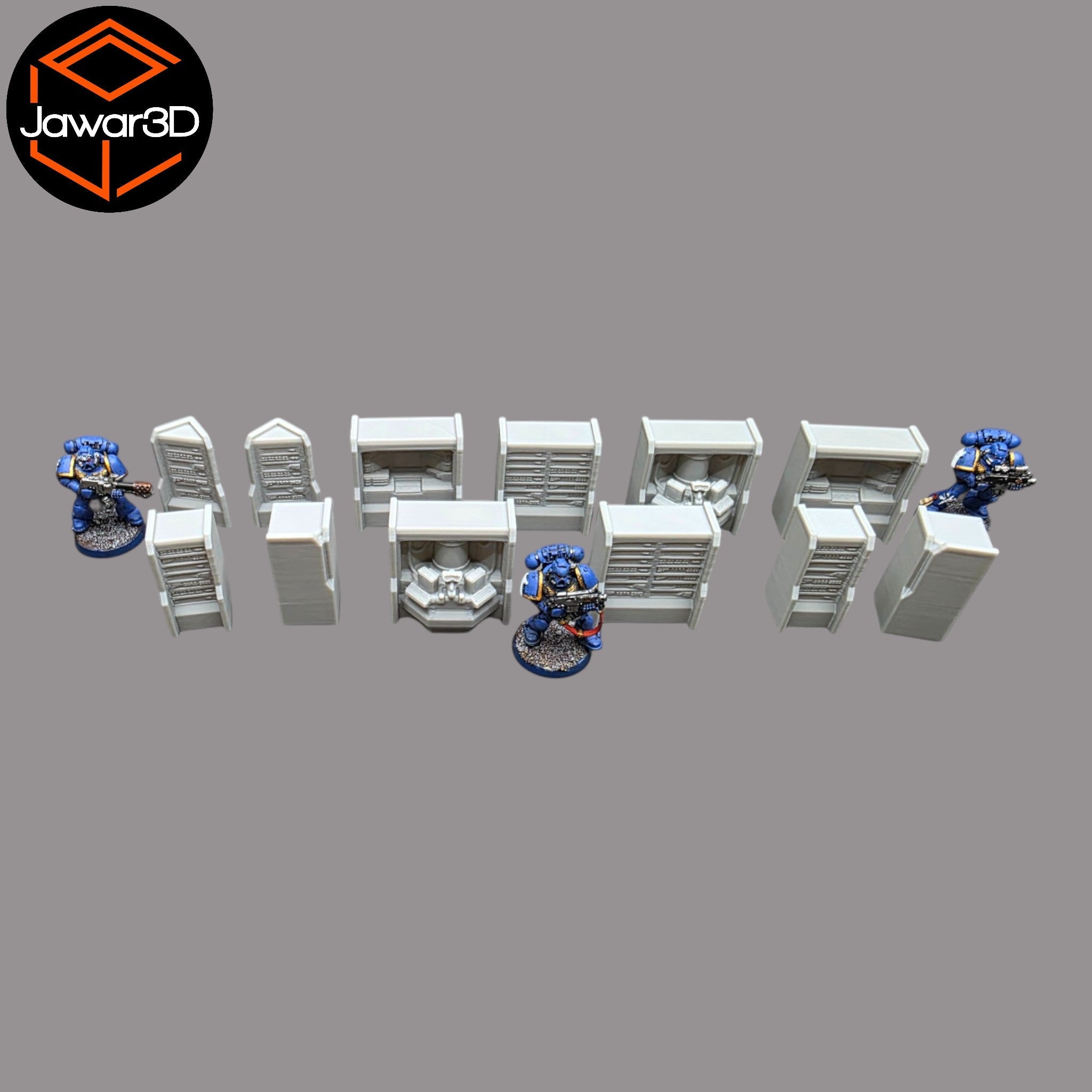 Server Equipment - 28mm Wargaming Scatter Terrain Scenery Tabletop Miniature Jawar3d