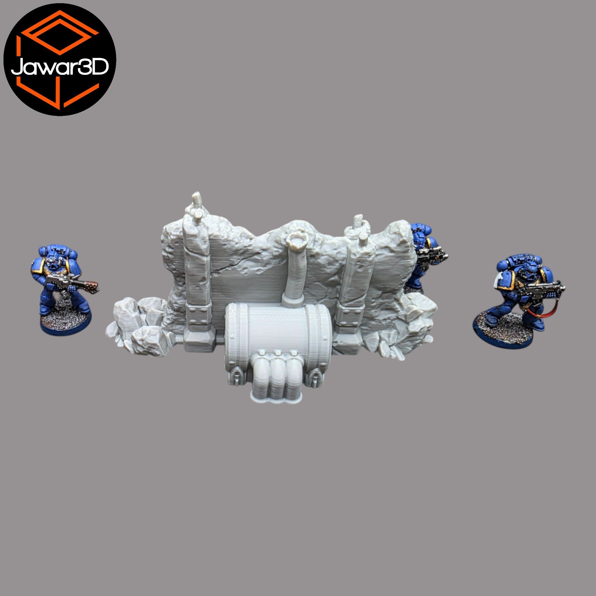Empire Ruins #10 -28mm Wargaming Scatter Terrain Scenery Tabletop Miniature Jawar3d