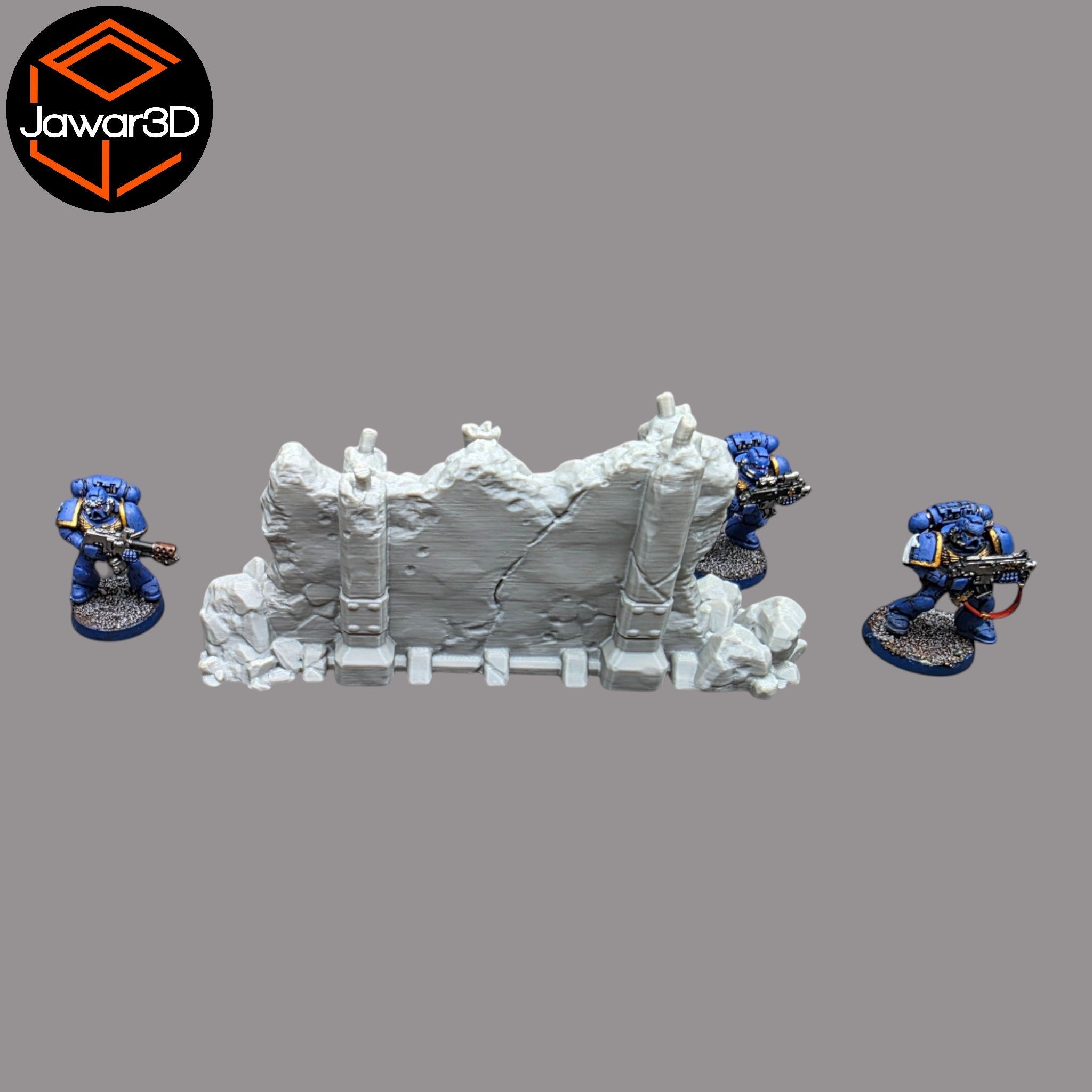Empire Ruins #10 -28mm Wargaming Scatter Terrain Scenery Tabletop Miniature Jawar3d