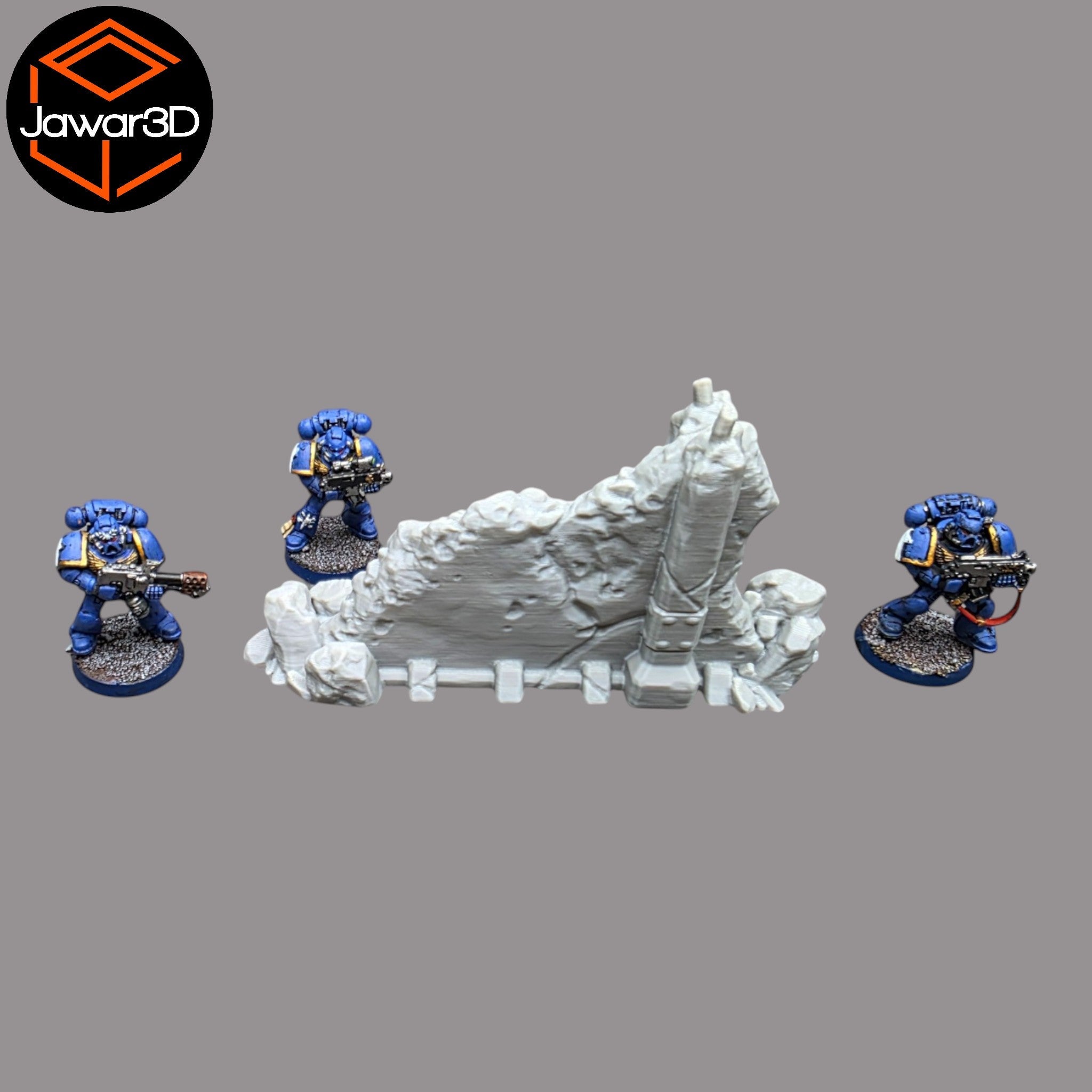 Empire Ruins #11 -28mm Wargaming Scatter Terrain Scenery Tabletop Miniature Jawar3d