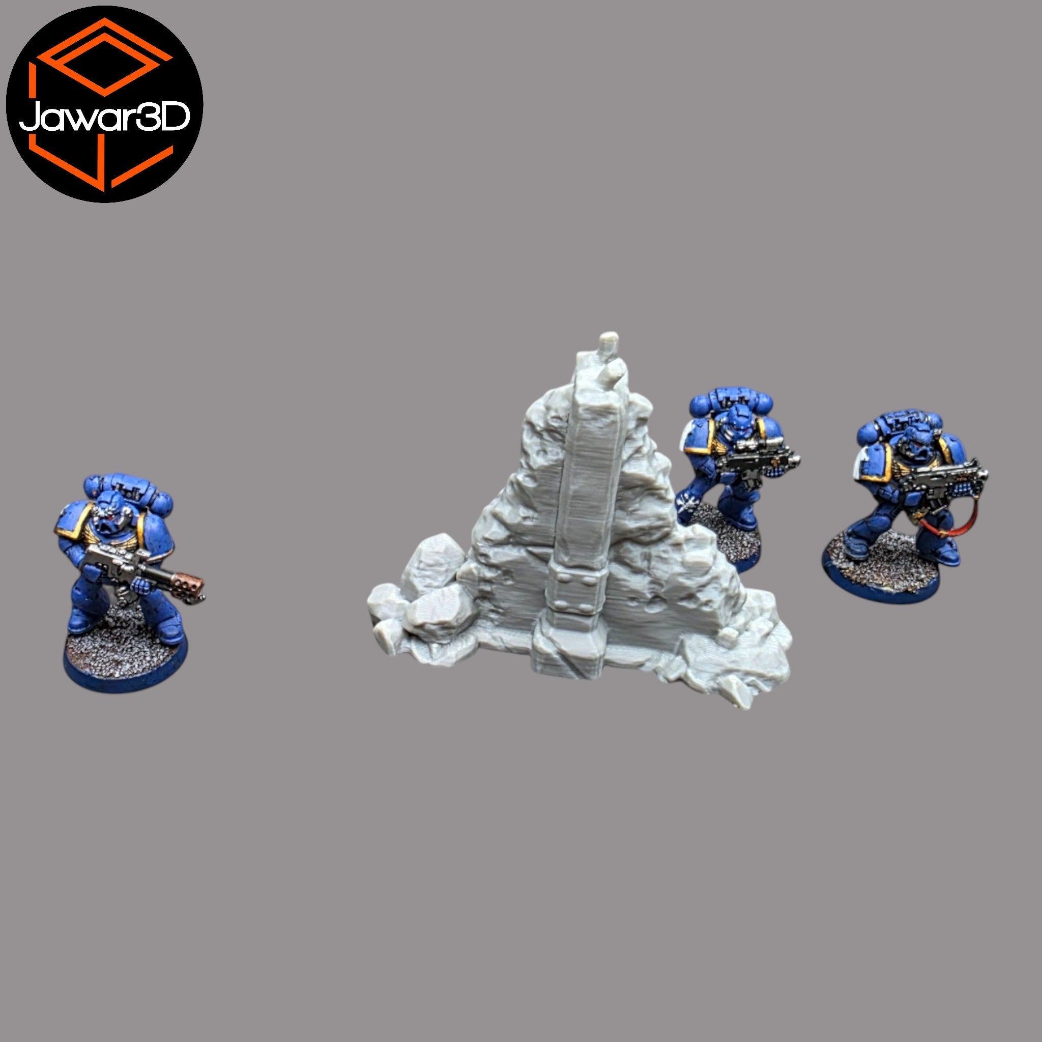 Empire Ruins #12 -28mm Wargaming Scatter Terrain Scenery Tabletop Miniature Jawar3d