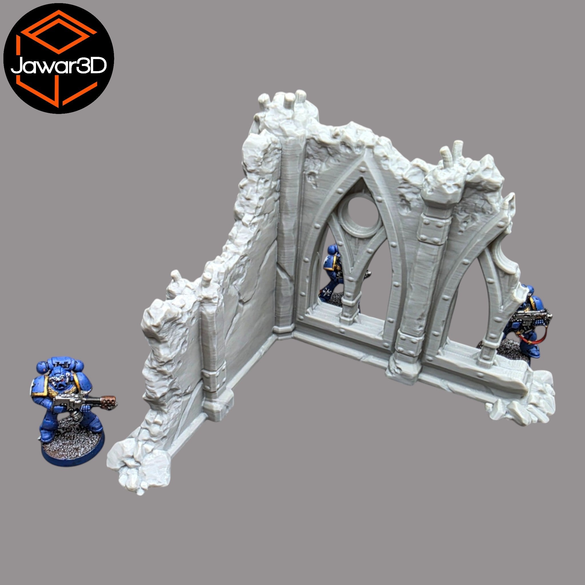 Empire Ruins #14 -28mm Wargaming Scatter Terrain Scenery Tabletop Miniature Jawar3d