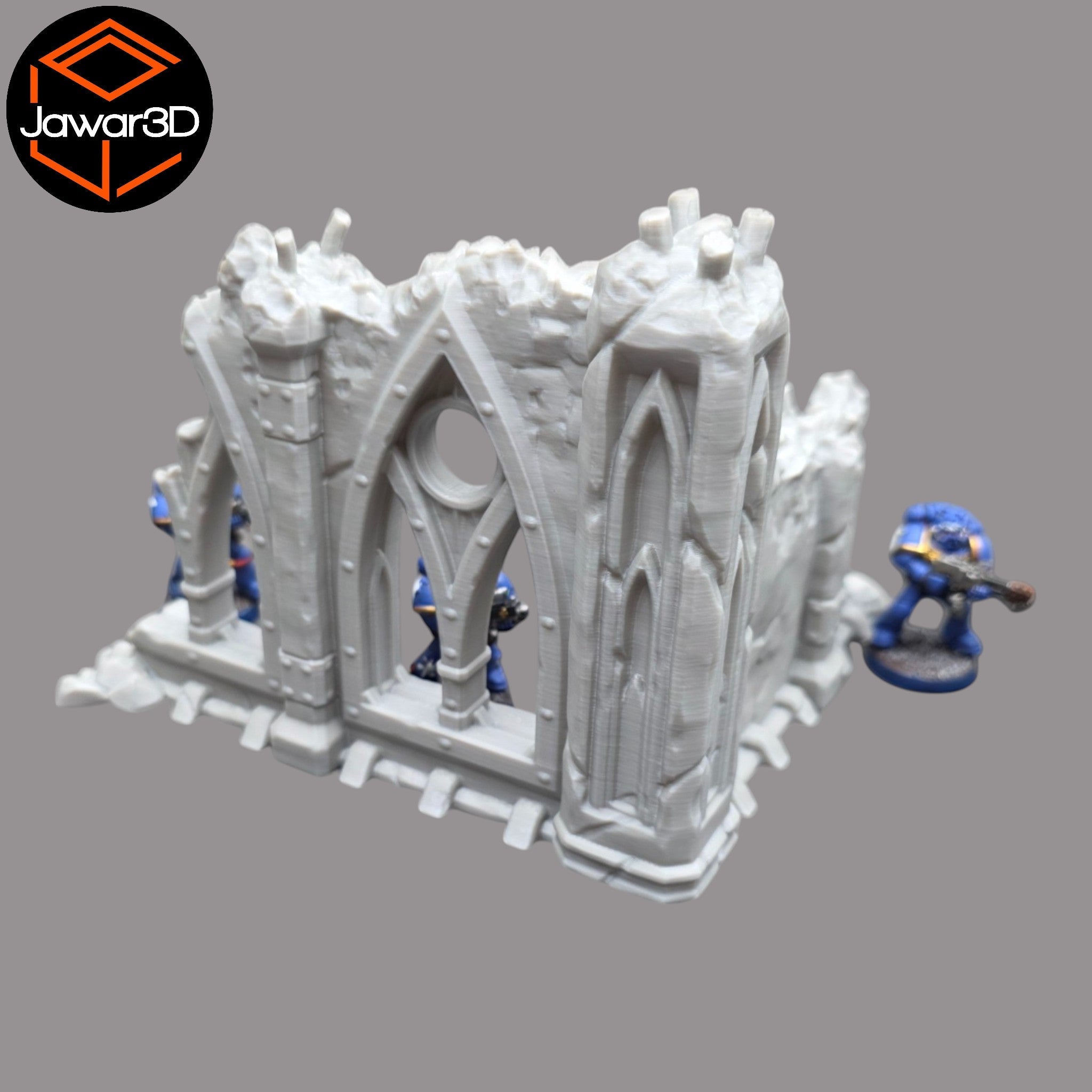 Empire Ruins #14 -28mm Wargaming Scatter Terrain Scenery Tabletop Miniature Jawar3d