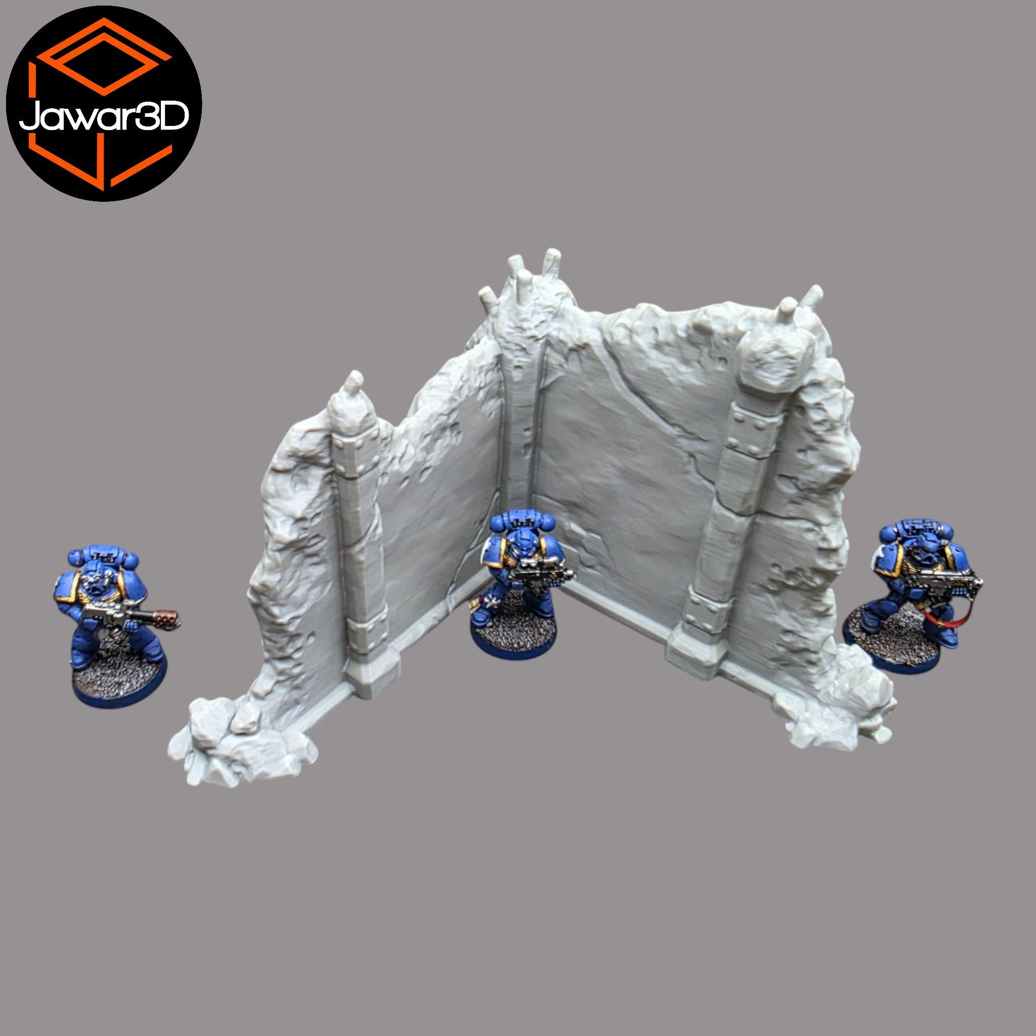 Empire Ruins #15 -28mm Wargaming Scatter Terrain Scenery Tabletop Miniature Jawar3d