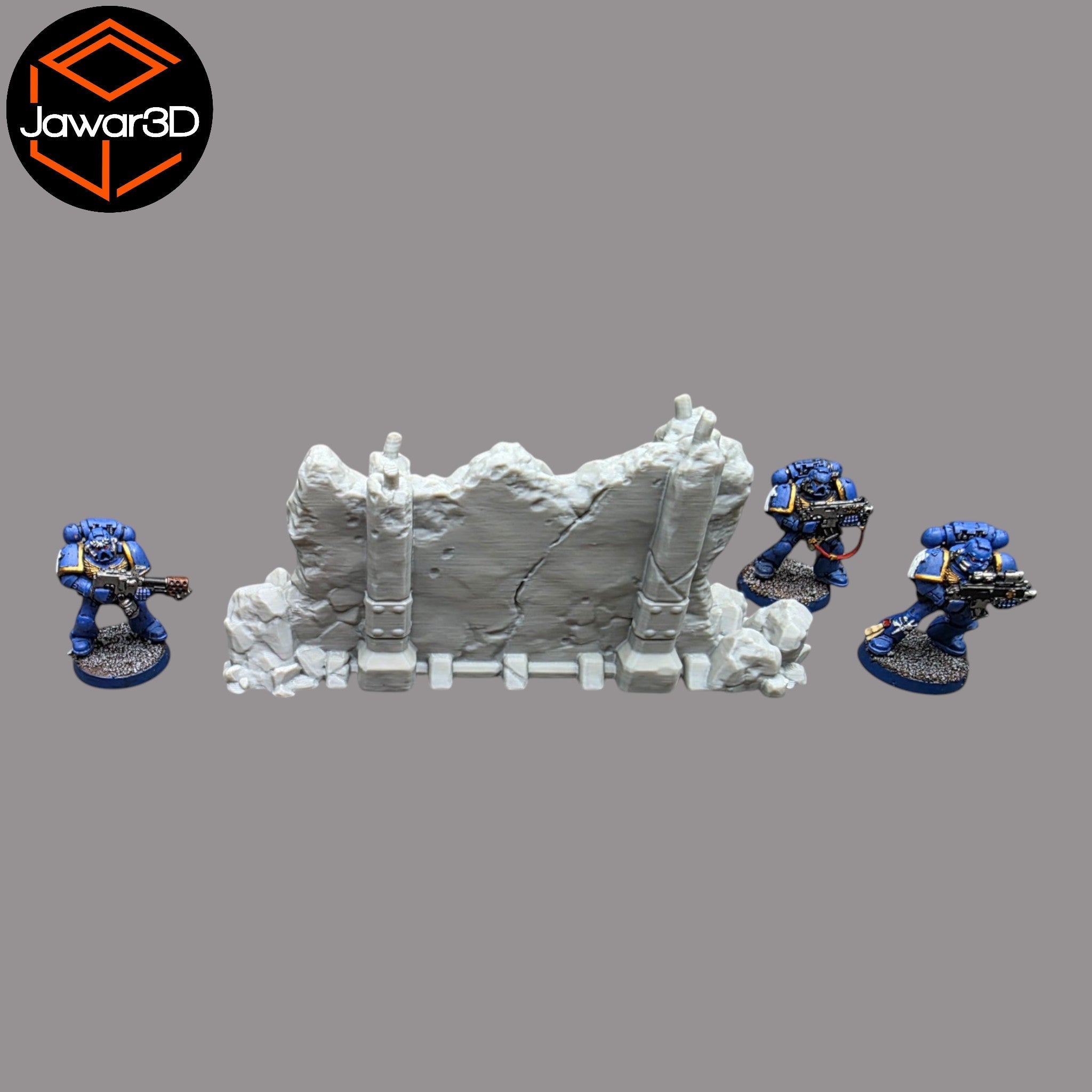 Empire Ruins #2 -28mm Wargaming Scatter Terrain Scenery Tabletop Miniature Jawar3d