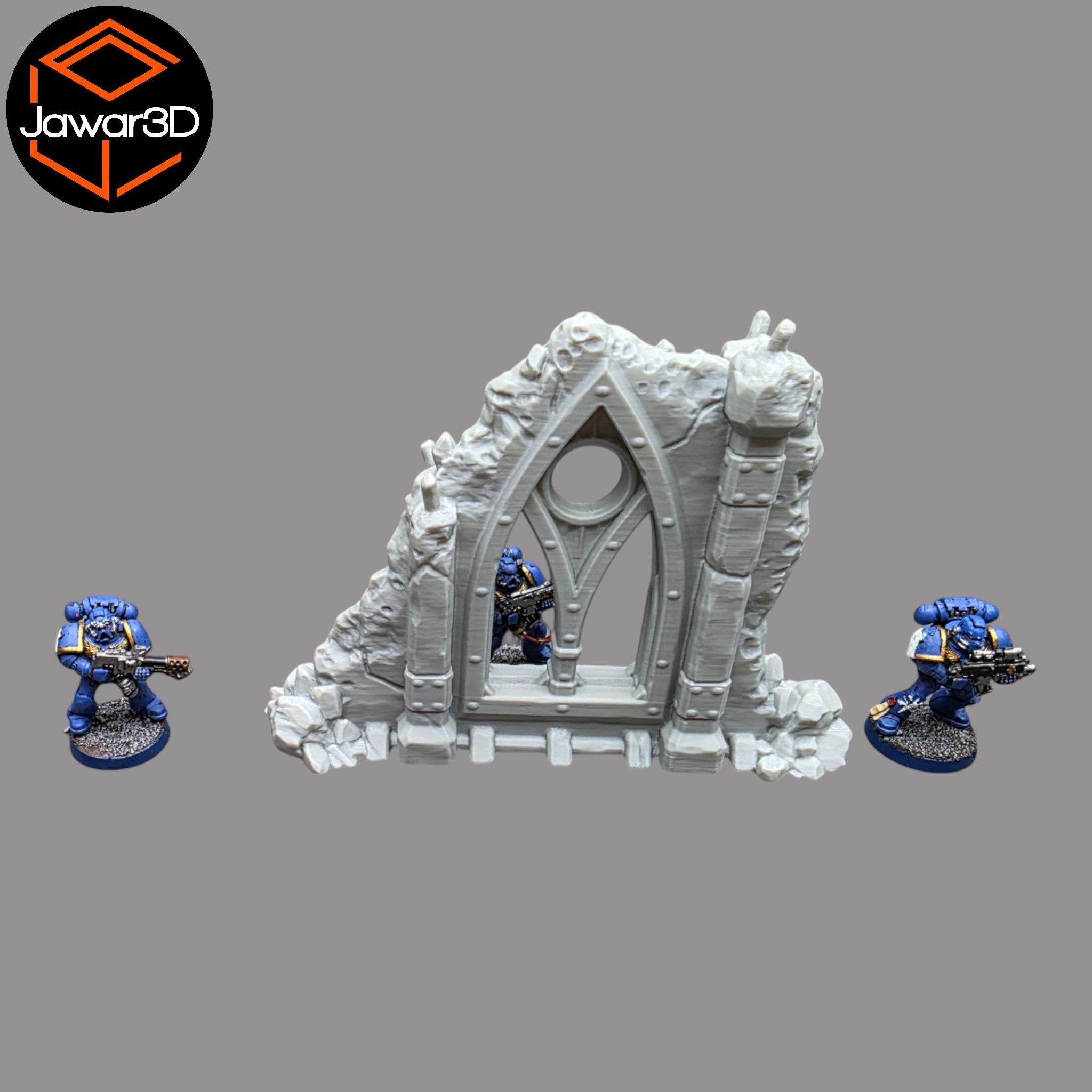 Empire Ruins #4 -28mm Wargaming Scatter Terrain Scenery Tabletop Miniature Jawar3d