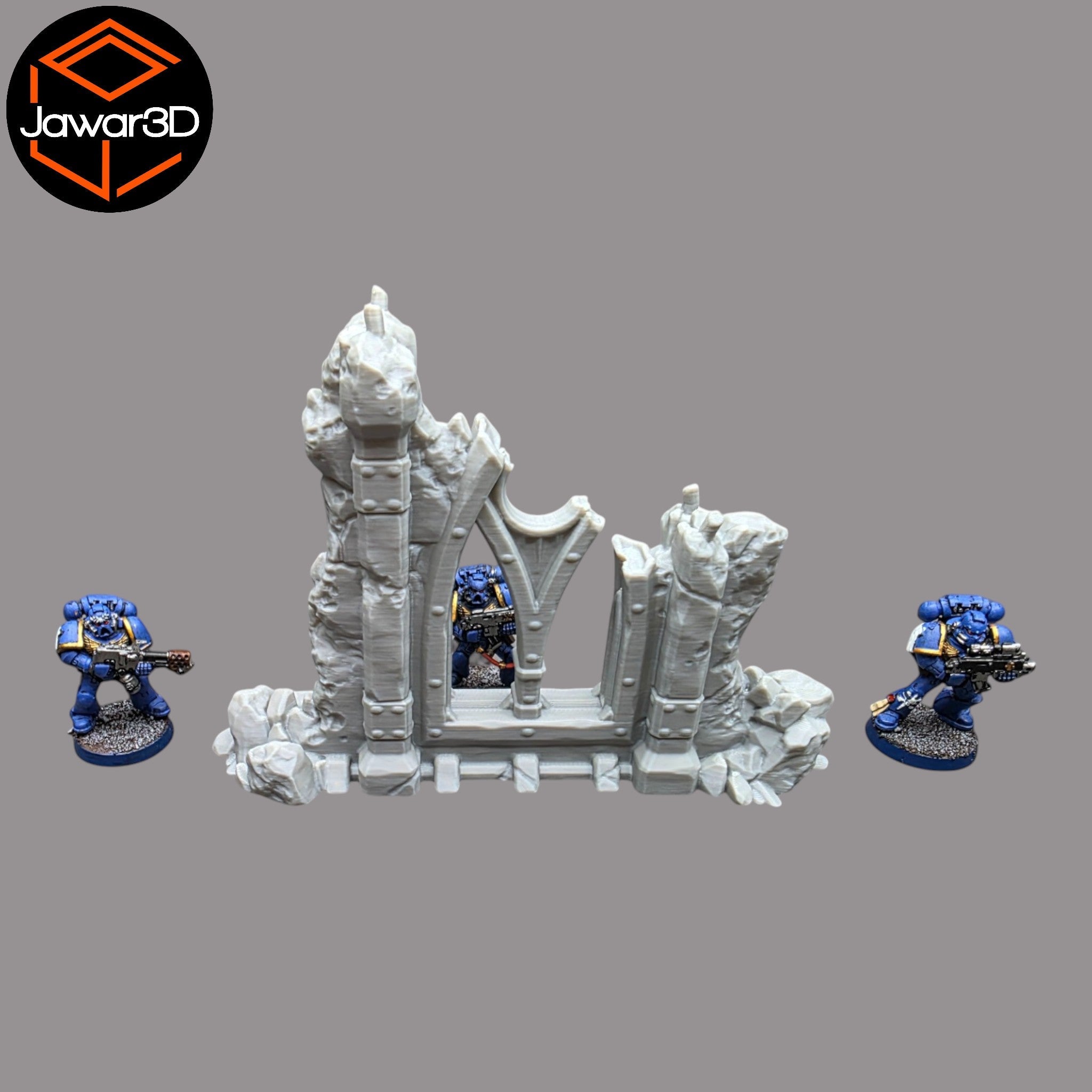 Empire Ruins #5 -28mm Wargaming Scatter Terrain Scenery Tabletop Miniature Jawar3d