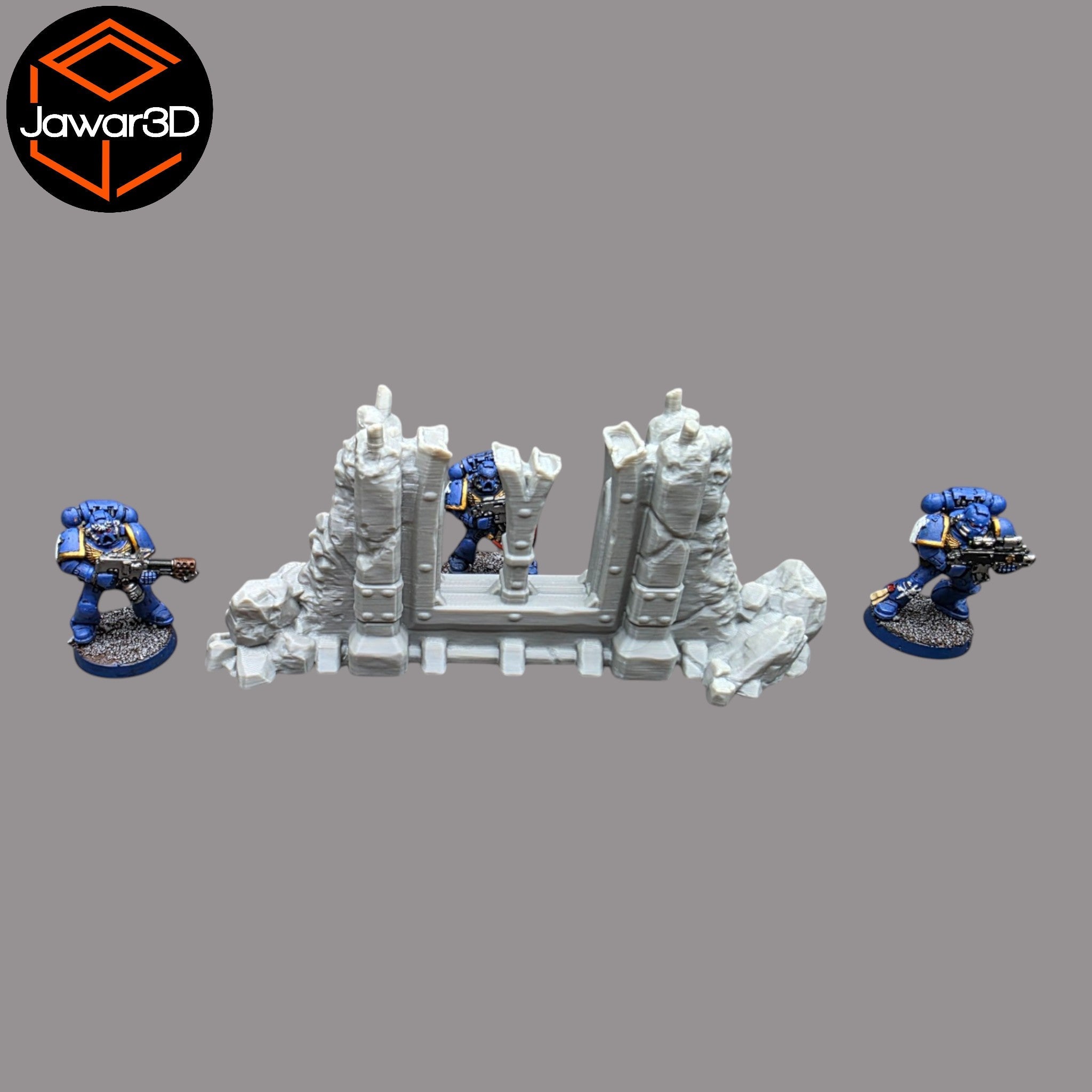 Empire Ruins #6 -28mm Wargaming Scatter Terrain Scenery Tabletop Miniature Jawar3d
