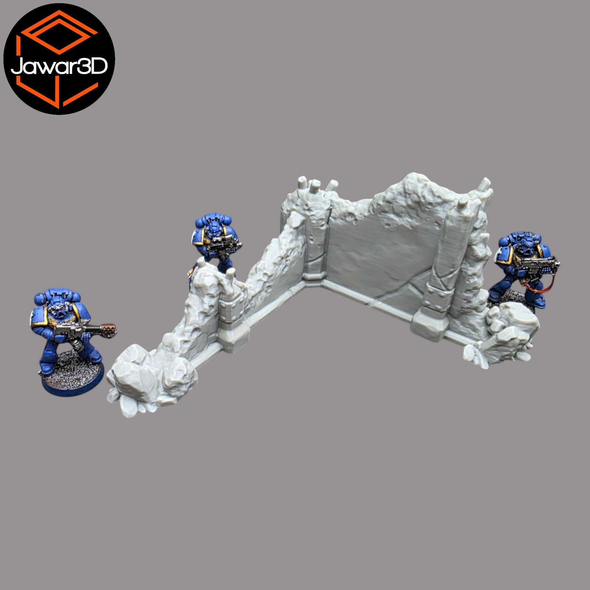 Empire Ruins #8 -28mm Wargaming Scatter Terrain Scenery Tabletop Miniature Jawar3d