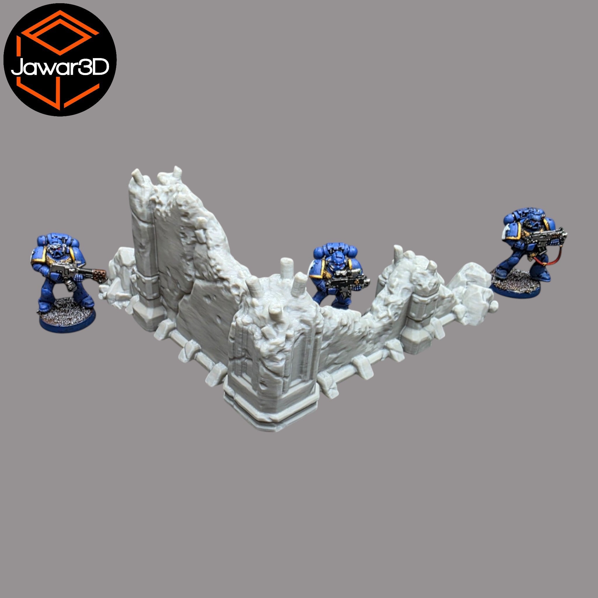 Empire Ruins #8 -28mm Wargaming Scatter Terrain Scenery Tabletop Miniature Jawar3d