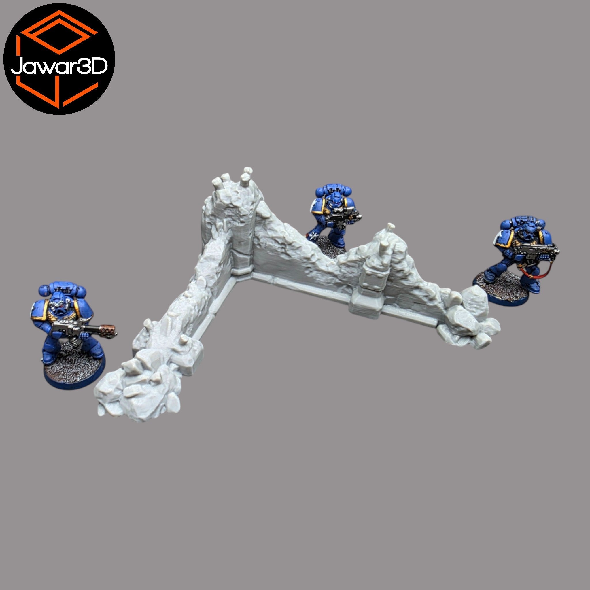 Empire Ruins #9 -28mm Wargaming Scatter Terrain Scenery Tabletop Miniature Jawar3d