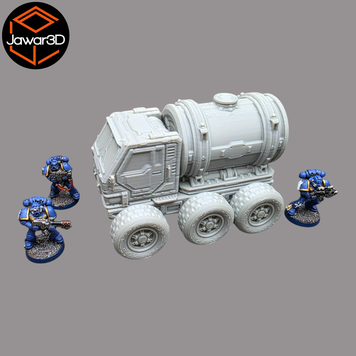 District 12 Vehicle #3 -28mm Wargaming Scatter Terrain Scenery Tabletop Miniature Jawar3d
