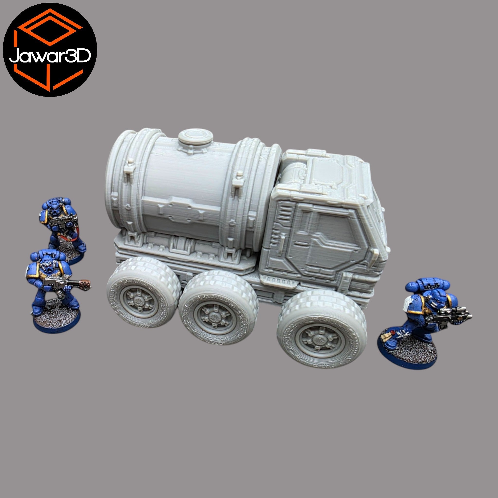 District 12 Vehicle #3 -28mm Wargaming Scatter Terrain Scenery Tabletop Miniature Jawar3d