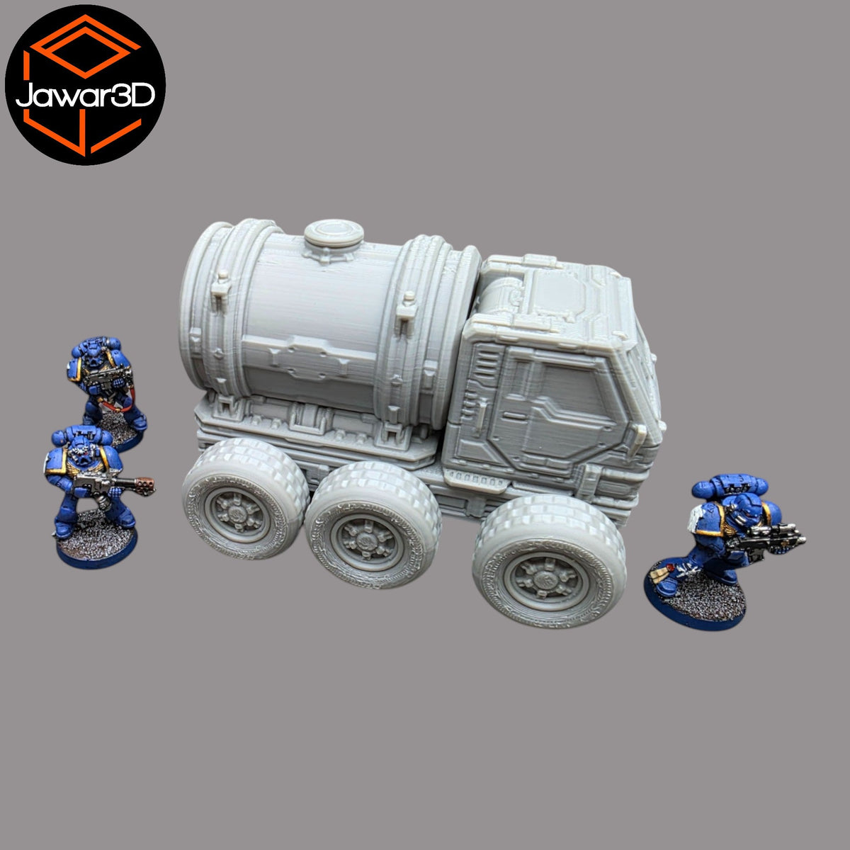 District 12 Vehicle #3 -28mm Wargaming Scatter Terrain Scenery Tabletop Miniature Jawar3d