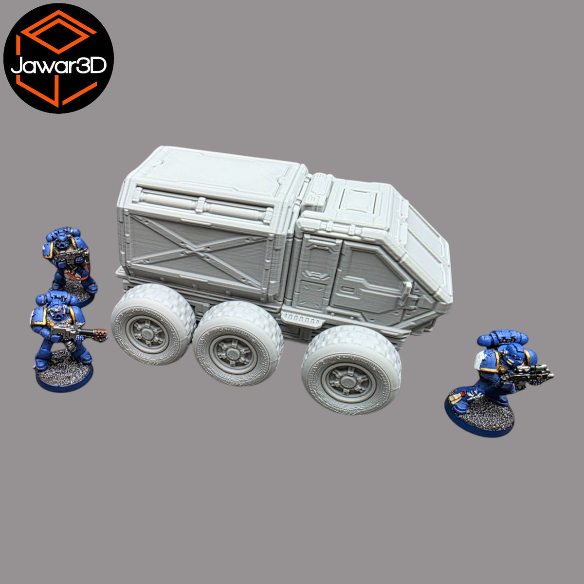 District 12 Vehicle #4 -28mm Wargaming Scatter Terrain Scenery Tabletop Miniature Jawar3d