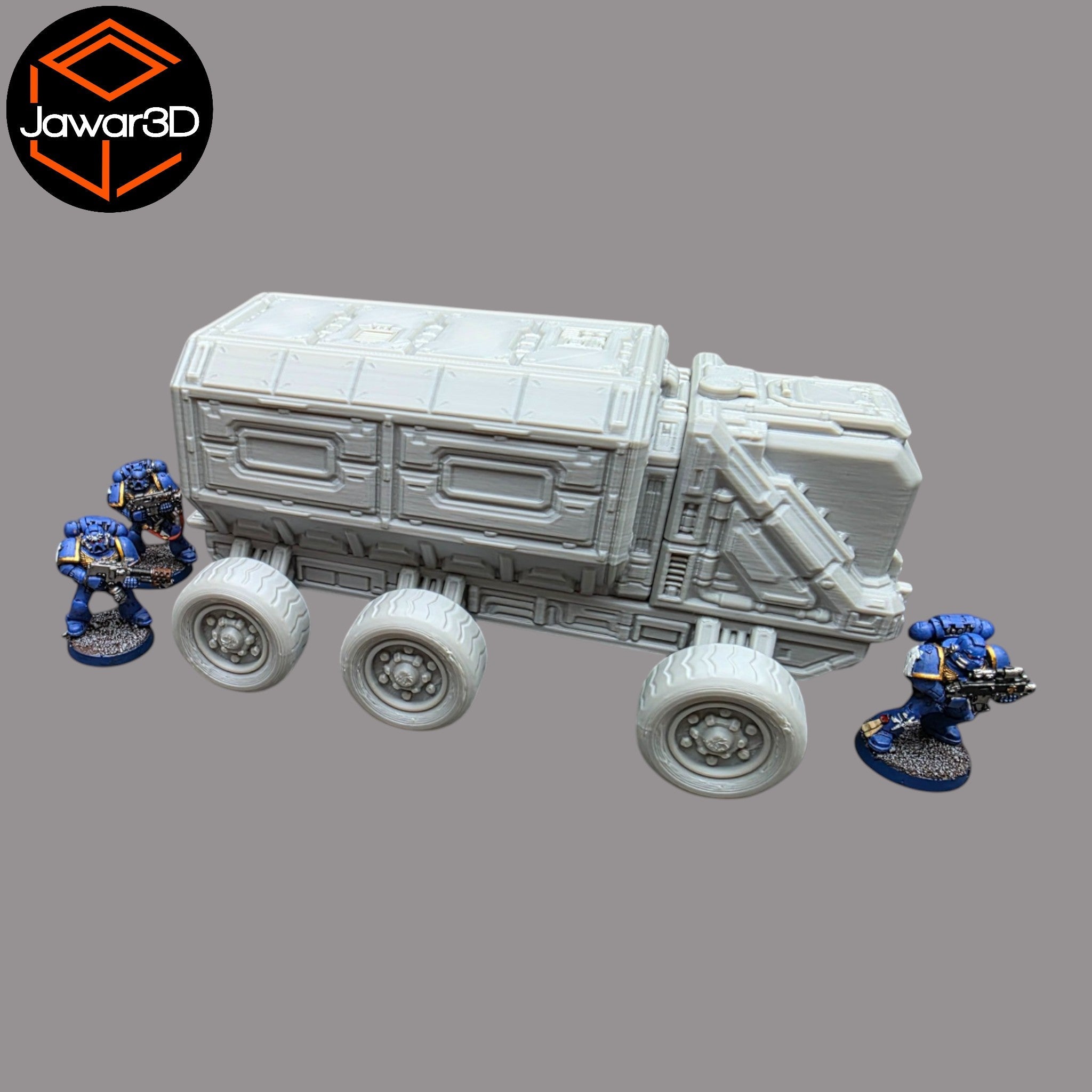 District 12 Vehicle #5 -28mm Wargaming Scatter Terrain Scenery Tabletop Miniature Jawar3d