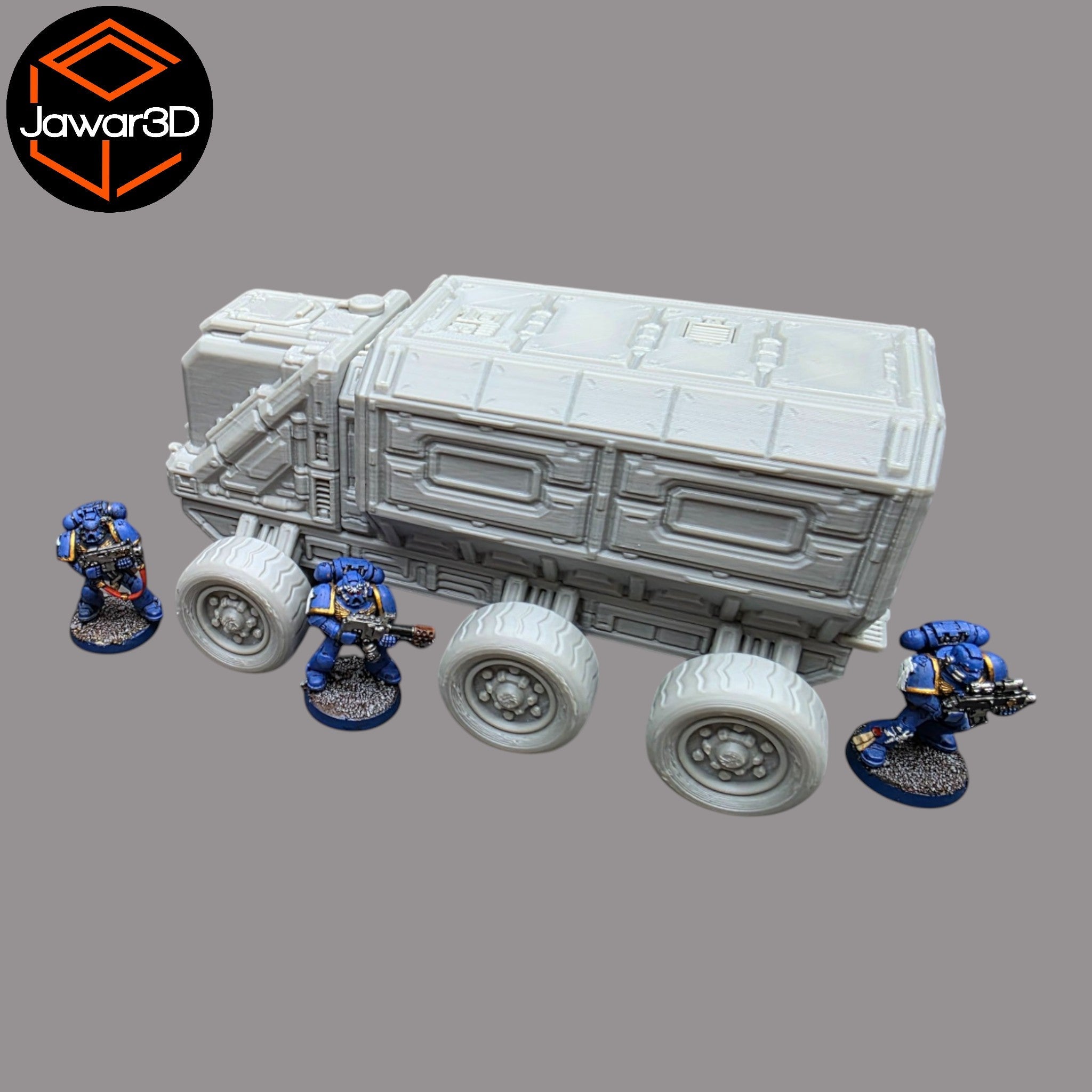 District 12 Vehicle #5 -28mm Wargaming Scatter Terrain Scenery Tabletop Miniature Jawar3d
