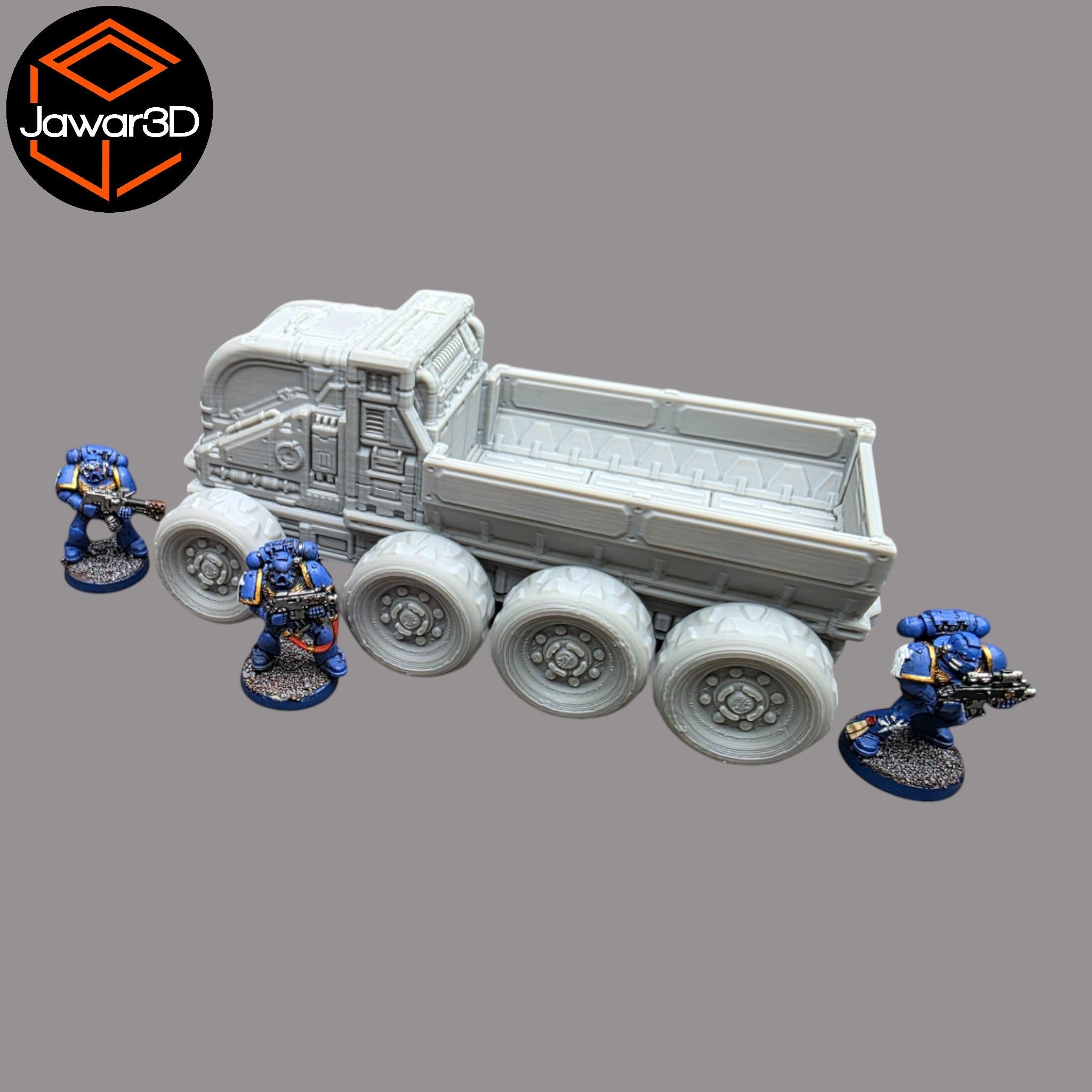 District 12 Vehicle #6 -28mm Wargaming Scatter Terrain Scenery Tabletop Miniature Jawar3d