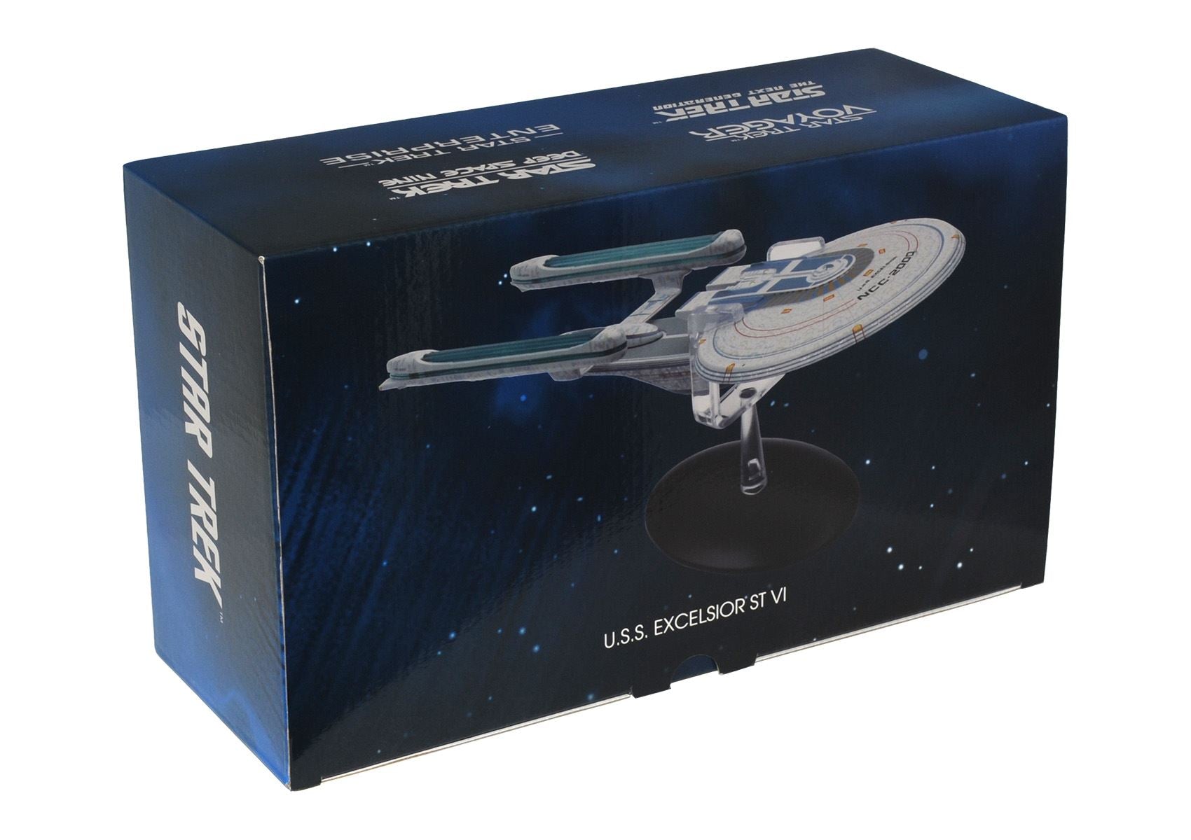 #15 U.S.S. Excelsior NCC-2000 XL EDITION Model Die Cast Ship (Eaglemoss / Star Trek) Real Merch