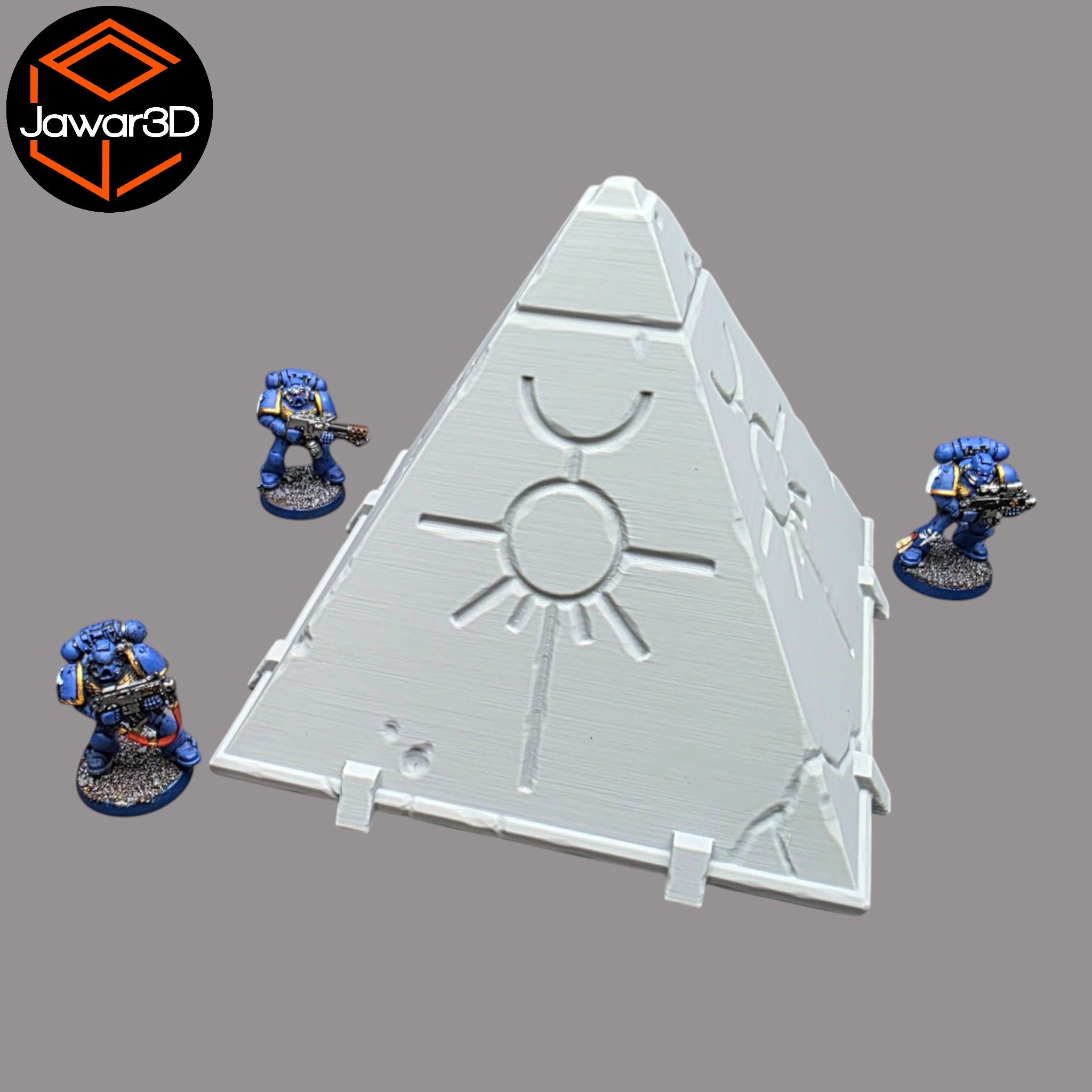 Temple Top - 28mm Wargaming Scatter Terrain Scenery Tabletop Miniature Jawar3d