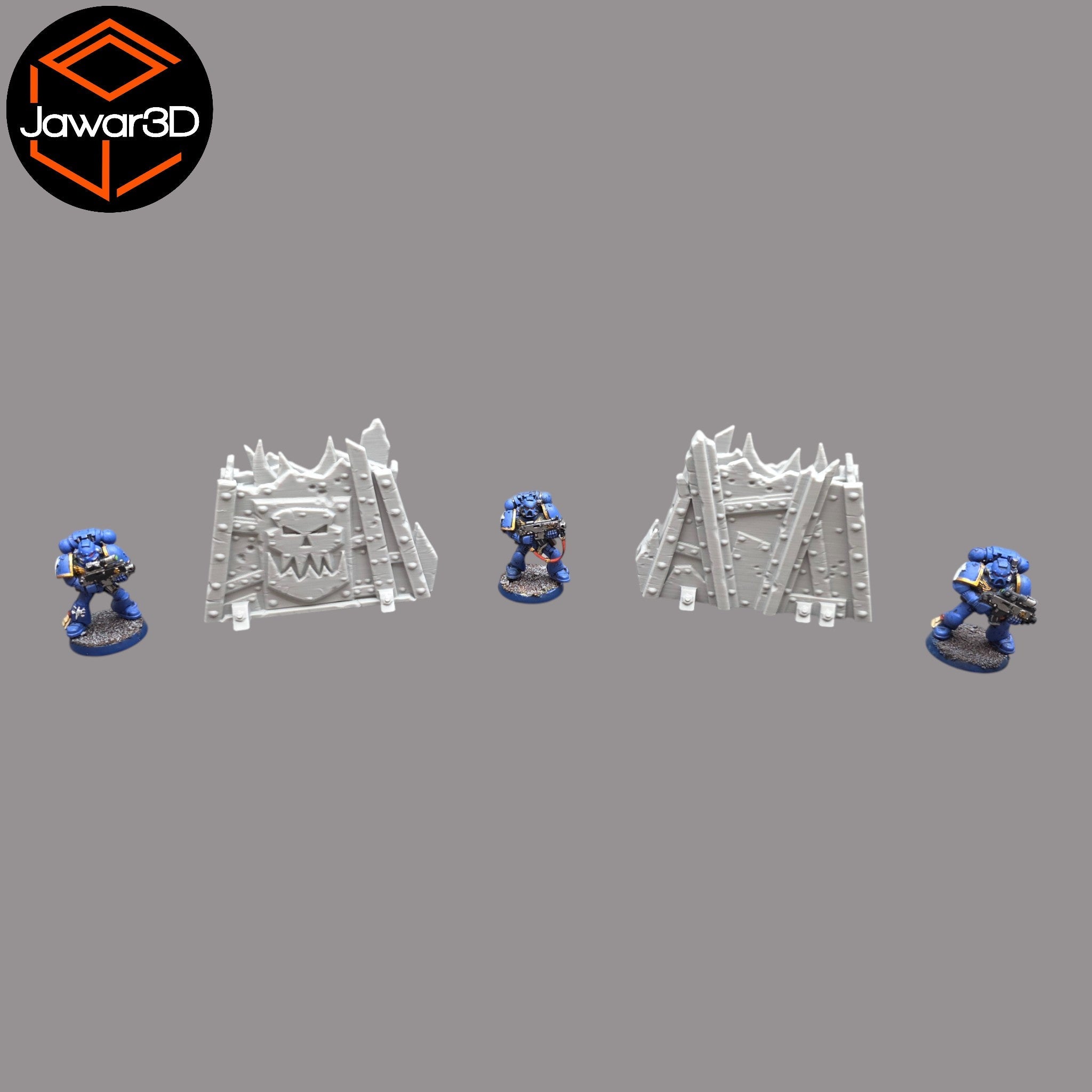 Badlands Barrier - 28mm Wargaming Scatter Terrain Scenery Tabletop Miniature Jawar3d