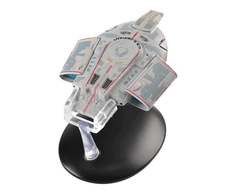 #07 U.S.S. Defiant NX-74205 (Defiant-class) Diecast Model Ship (Eaglemoss / Star Trek) Real Merch