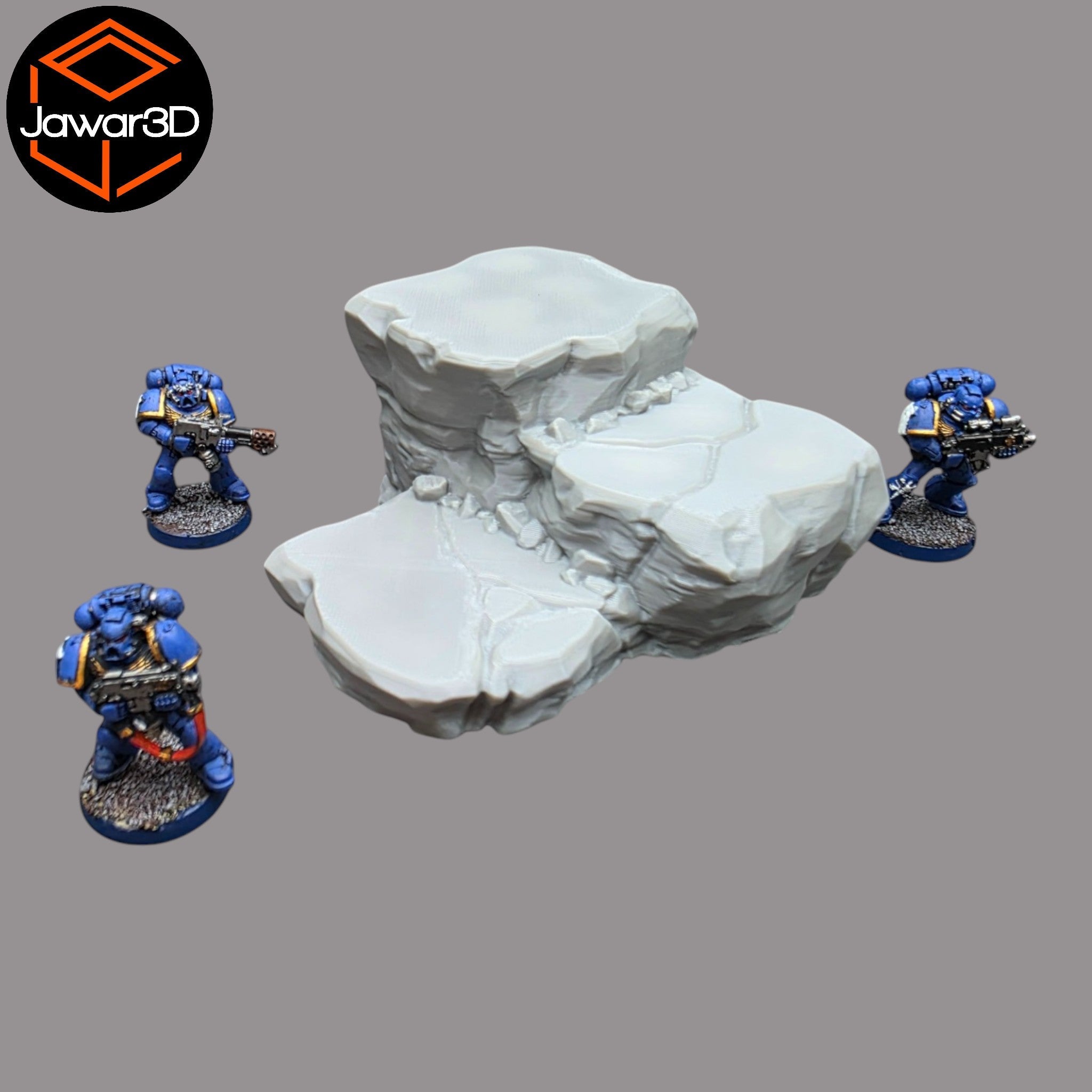 Canyon - 28mm Wargaming Scatter Terrain Scenery Tabletop Miniature Jawar3d