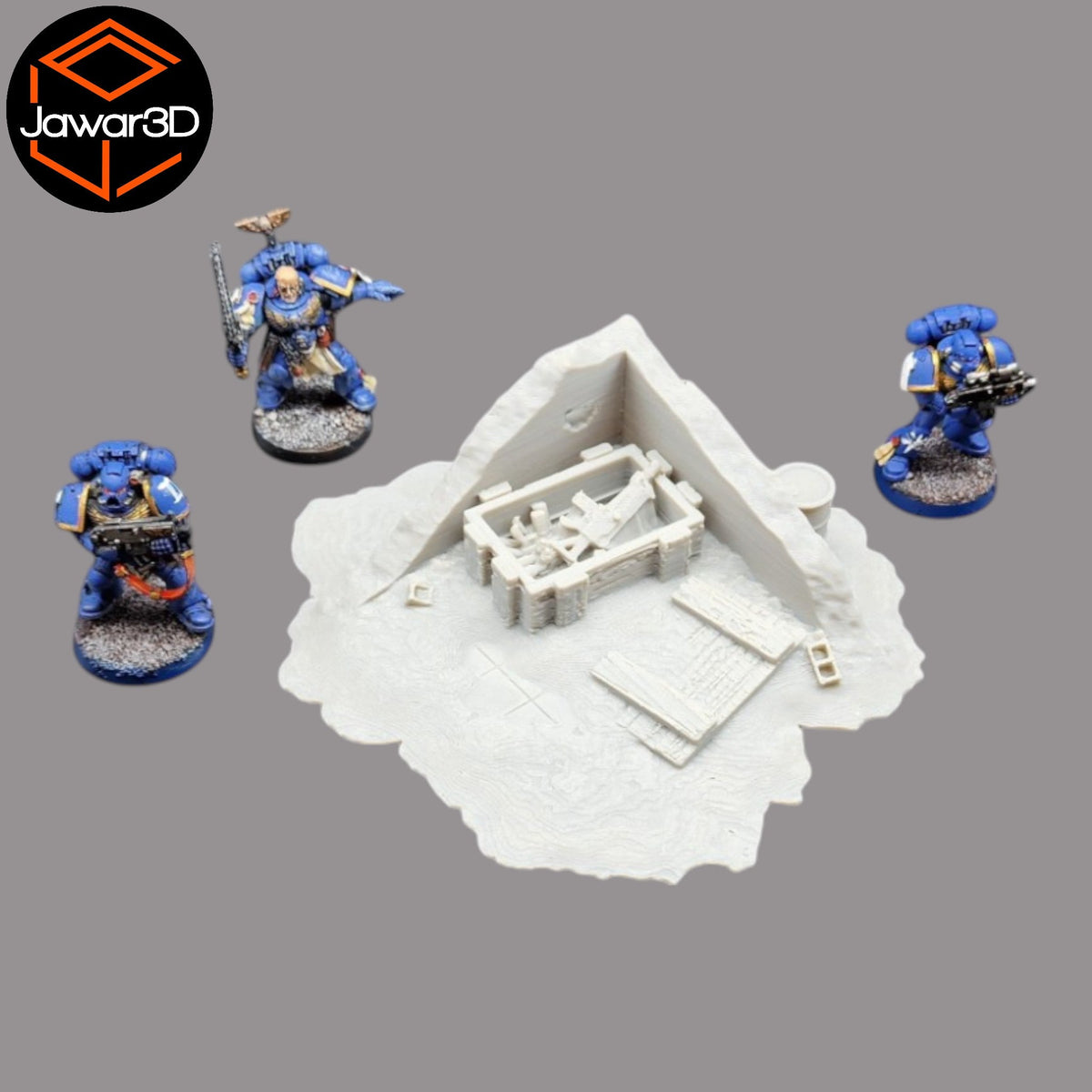 Ammo Cache - 28mm Wargaming Scatter Terrain Scenery Tabletop Miniature Jawar3d
