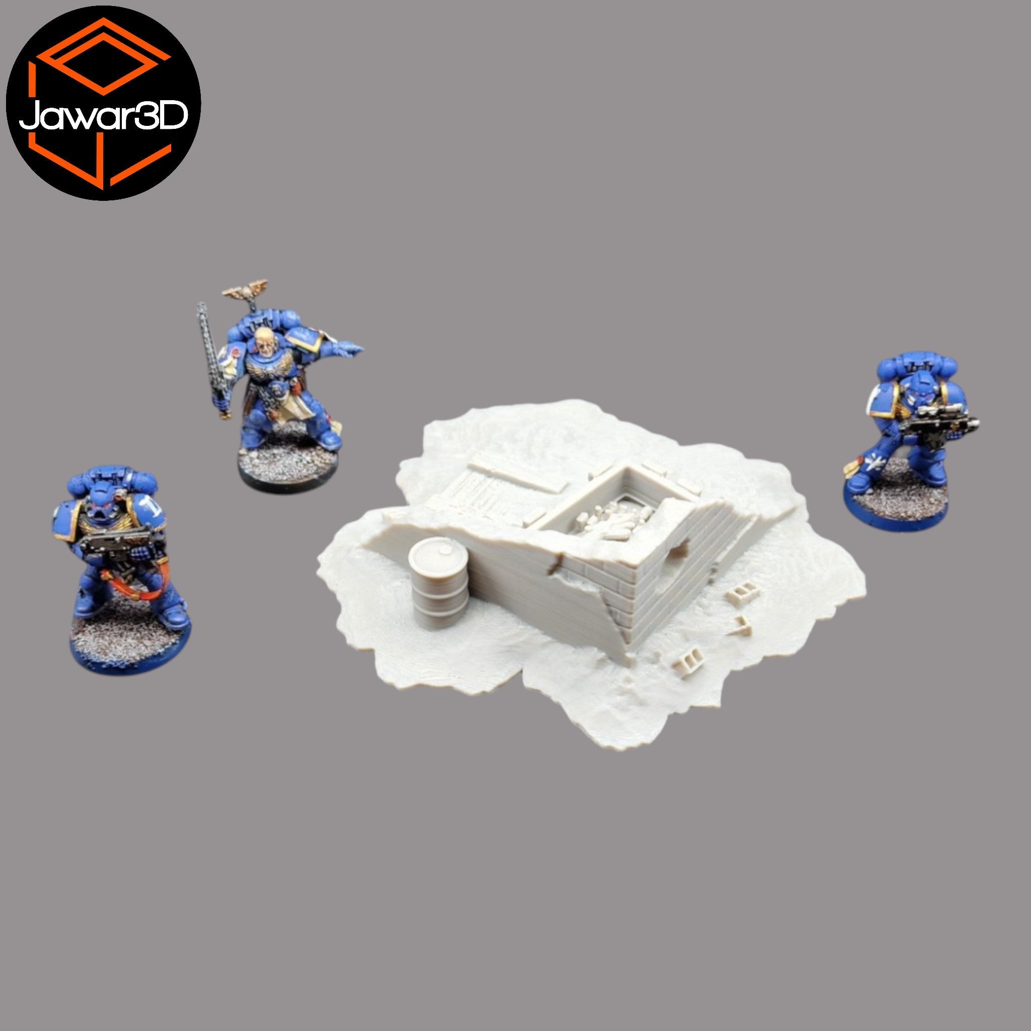 Ammo Cache - 28mm Wargaming Scatter Terrain Scenery Tabletop Miniature Jawar3d