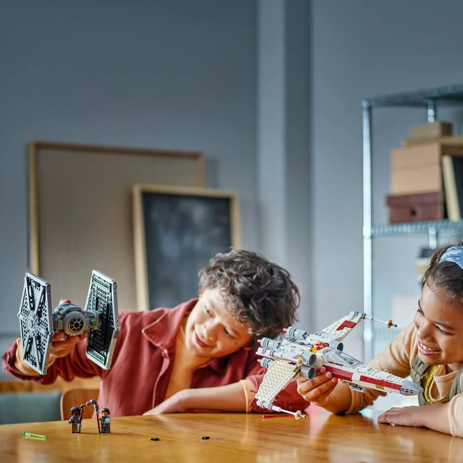 Lego Star Wars 75393 TIE Fighter & X-Wing Mash-up Playset for Ages 10+ Curious Minds