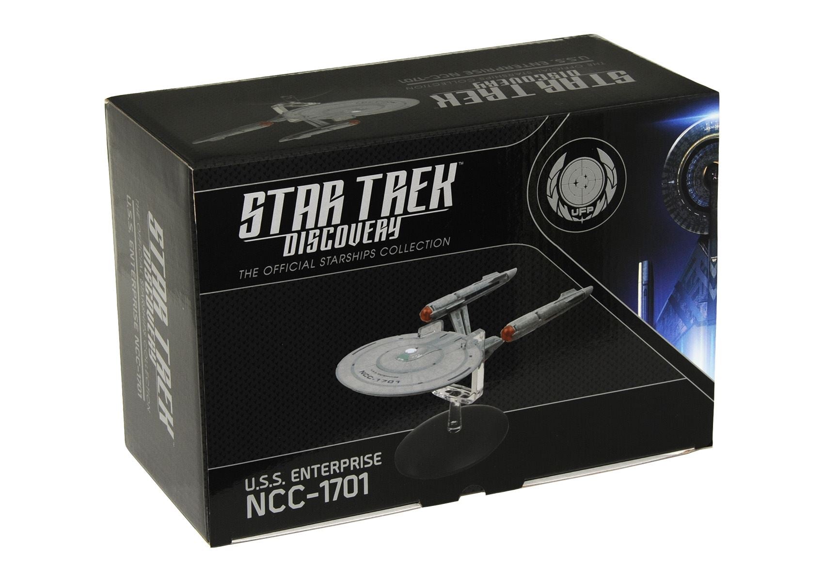 #12 U.S.S. Enterprise NCC-1701 (Constitution-Class) Model Die Cast Ship Discovery (Eaglemoss / Star Trek) Real Merch