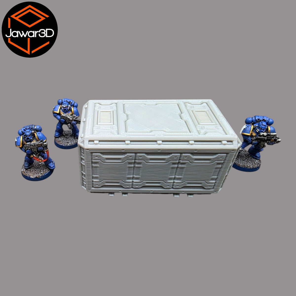 Imperial Containers - 28mm Wargaming Scatter Terrain Scenery Tabletop Miniature Jawar3d