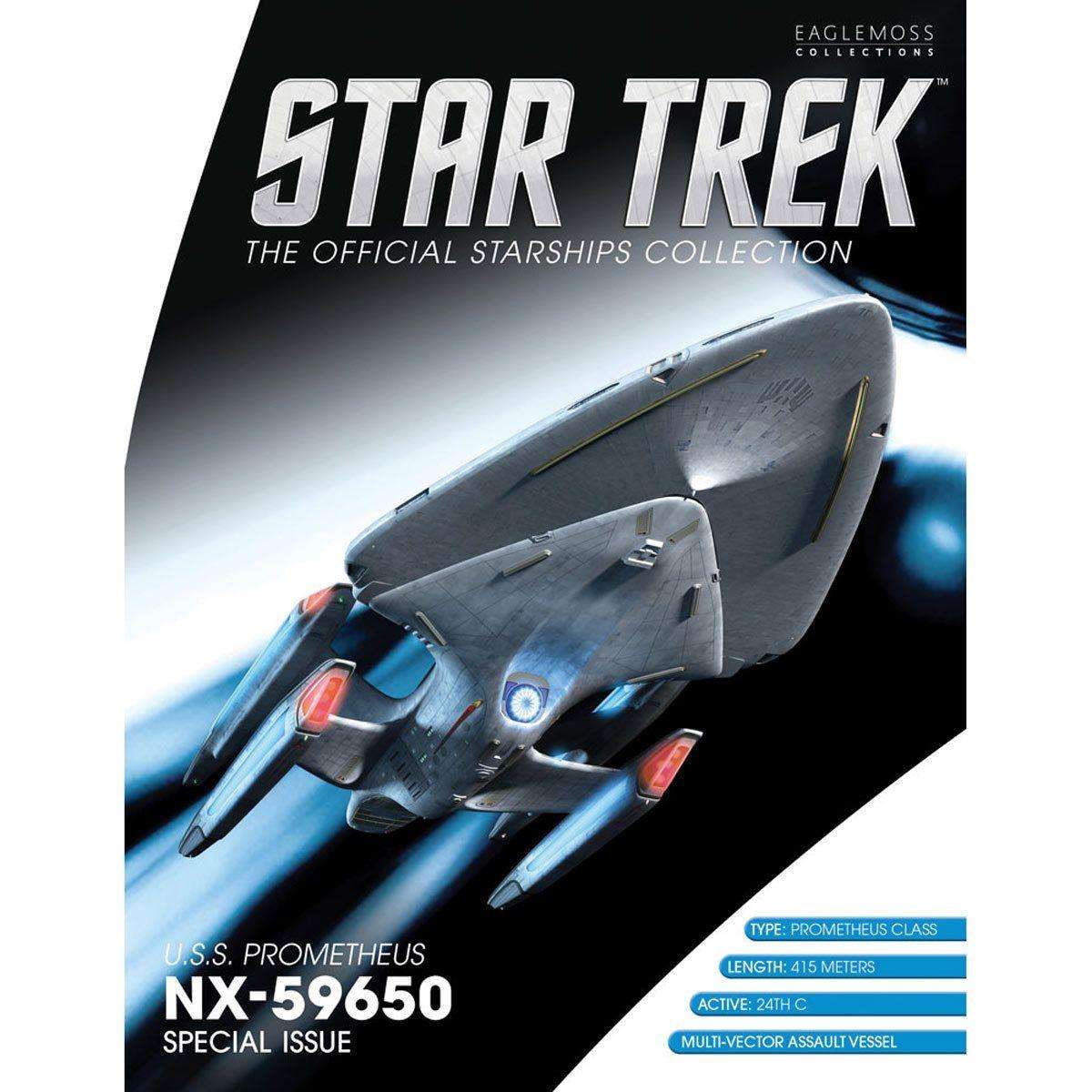 #25 U.S.S Prometheus NX-59650 Starship Model Diecast Ship (Eaglemoss / Star Trek) Real Merch