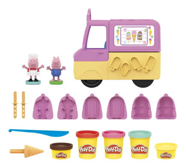 Play Doh Peppa Pig Ice Cream Playset Play-doh