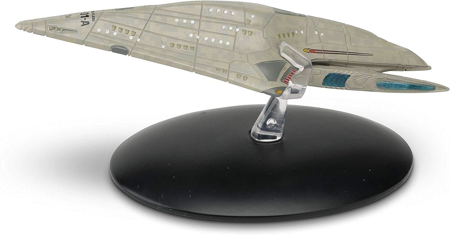 #17 U.S.S. Dauntless™ NX-01-A Model Die Cast Ship (Eaglemoss / Star Trek) Real Merch