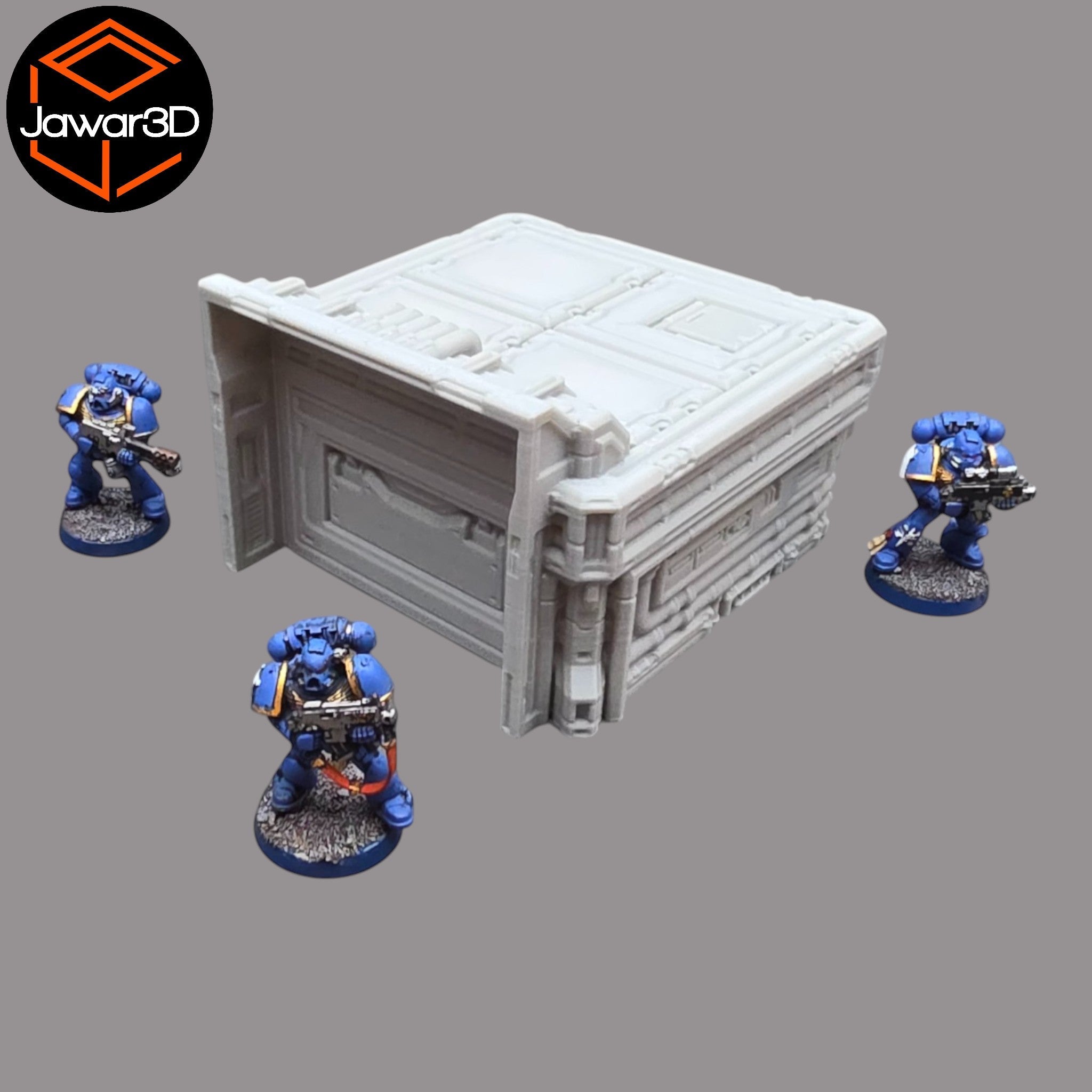 Production Building #1- 28mm Wargaming Scatter Terrain Scenery Tabletop Miniature Jawar3d