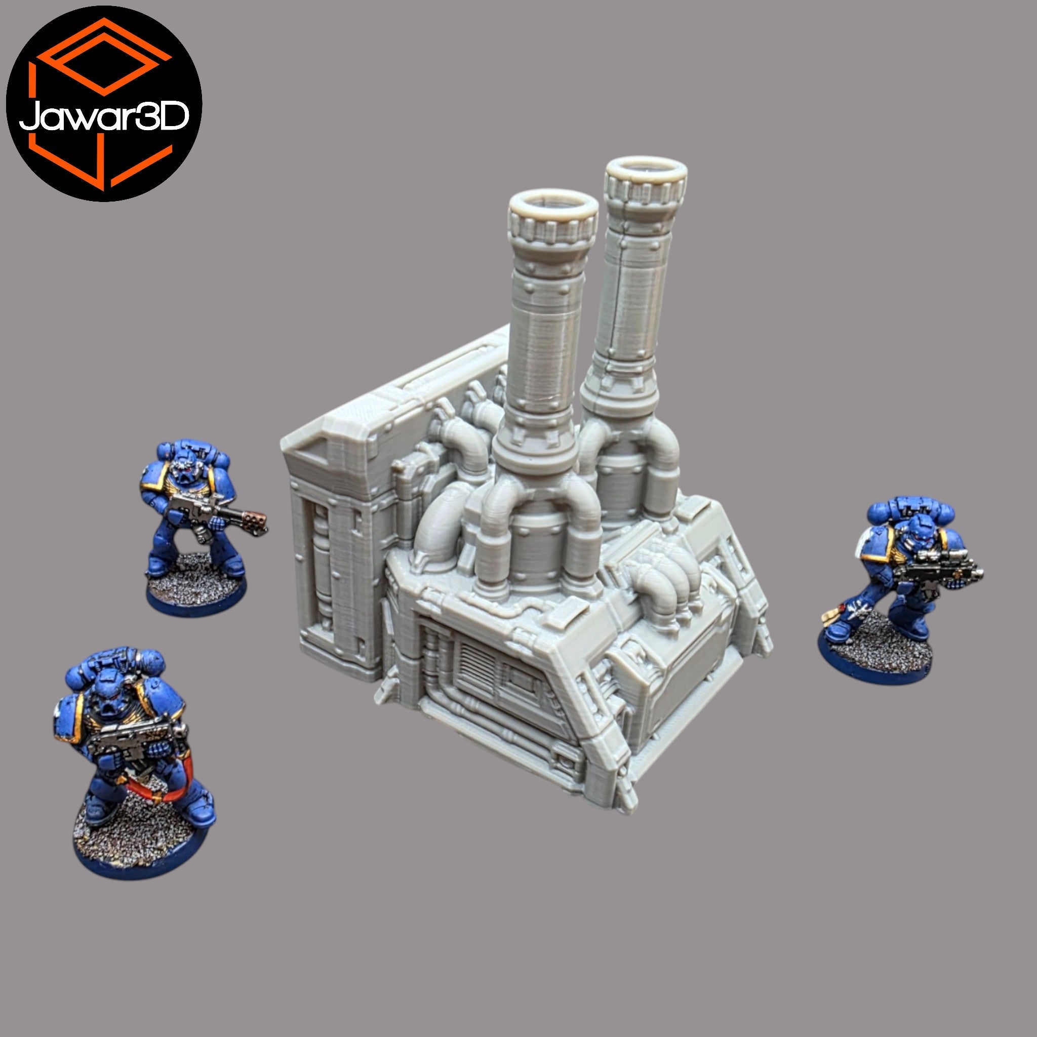 Production Reactor - 28mm Wargaming Scatter Terrain Scenery Tabletop Miniature Jawar3d