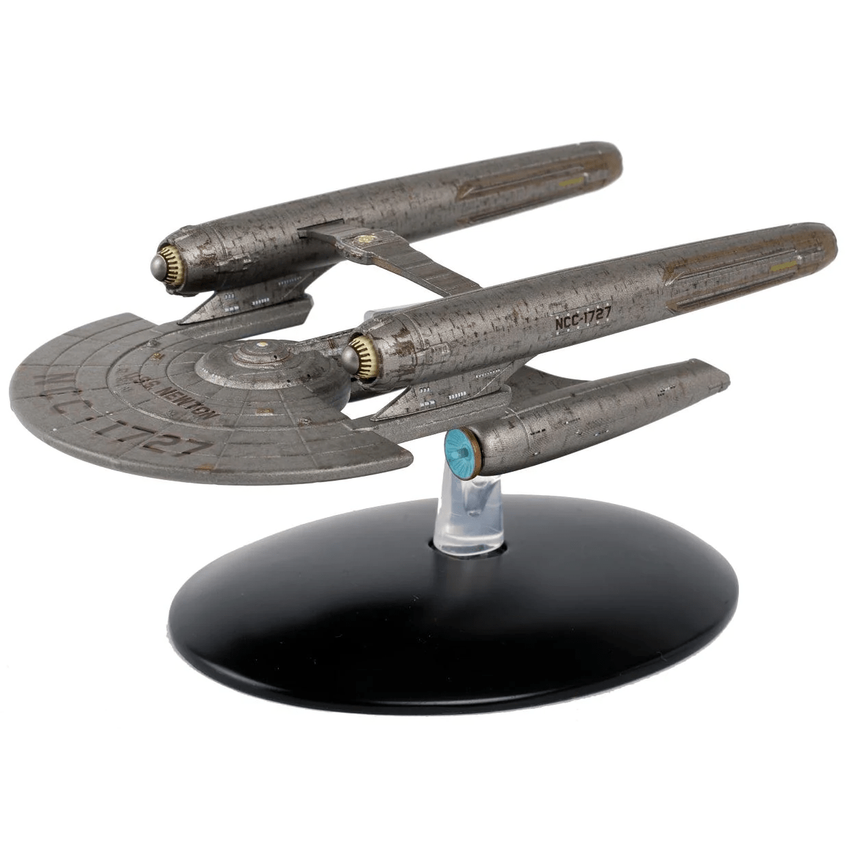 #28 U.S.S. Newton NCC-1727 (Newton-type) Model Diecast Ship BONUS ISSUE (Eaglemoss / Star Trek) Real Merch